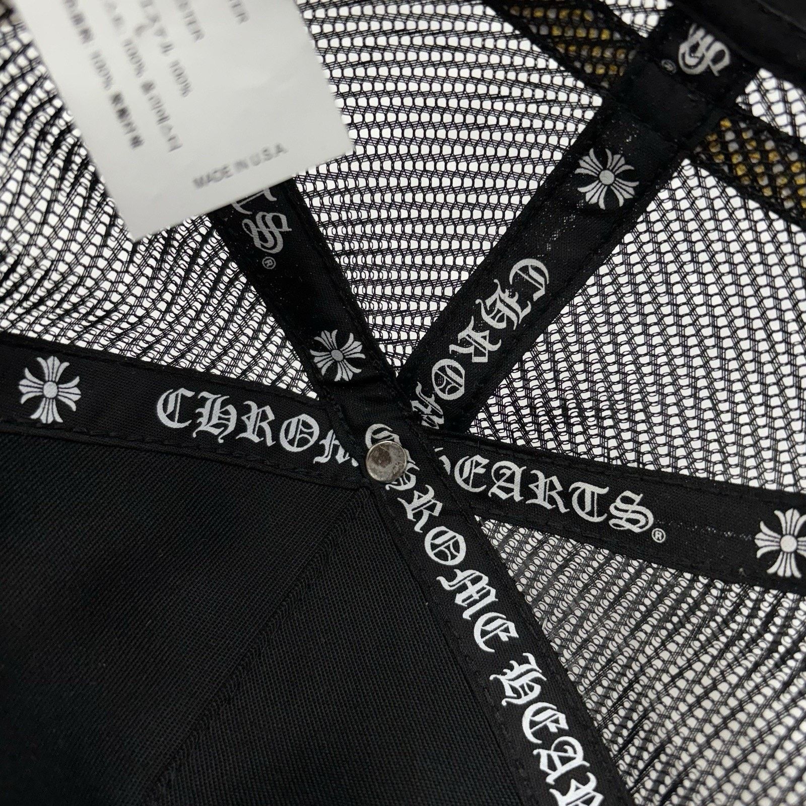 Chrome Hearts Chrome Hearts Plus Cross Seal Stamp Trucker Hat | GOOD COND! Size ONE SIZE - 12 Thumbnail