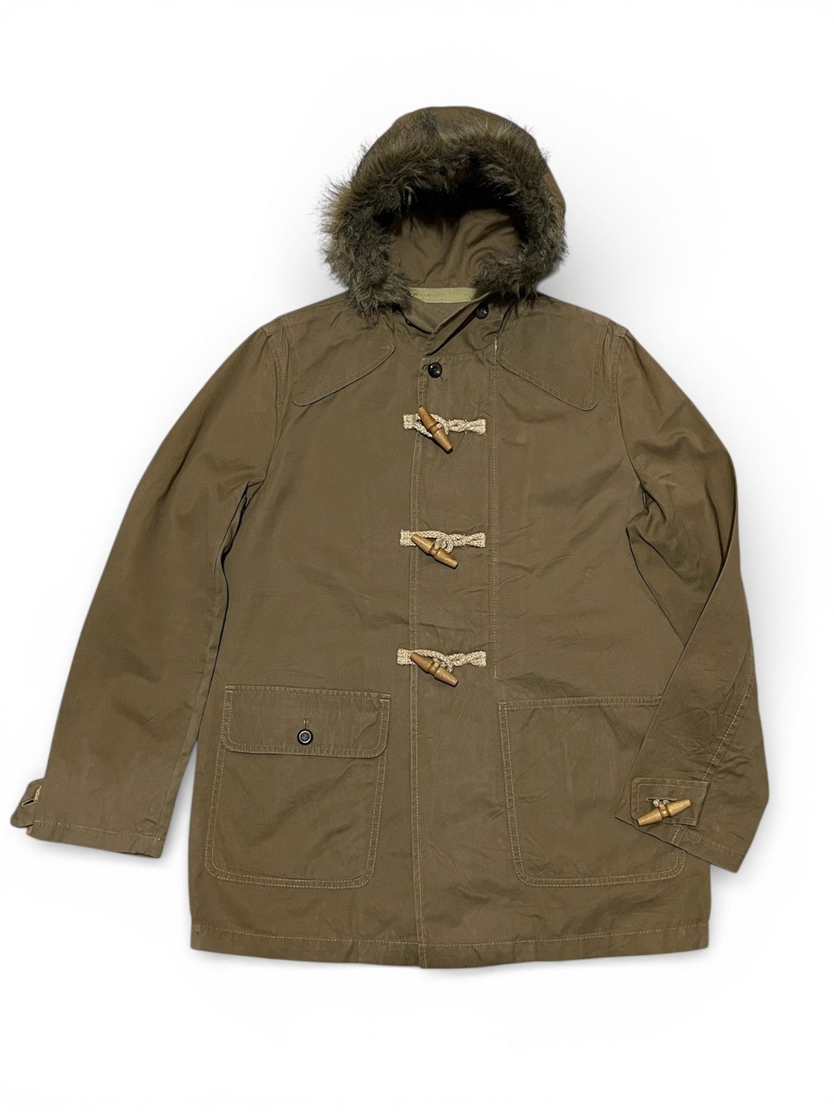 Japanese Brand Abahouse Parka Fur Hoodie Size US L / EU 52-54 / 3 - 1 Thumbnail