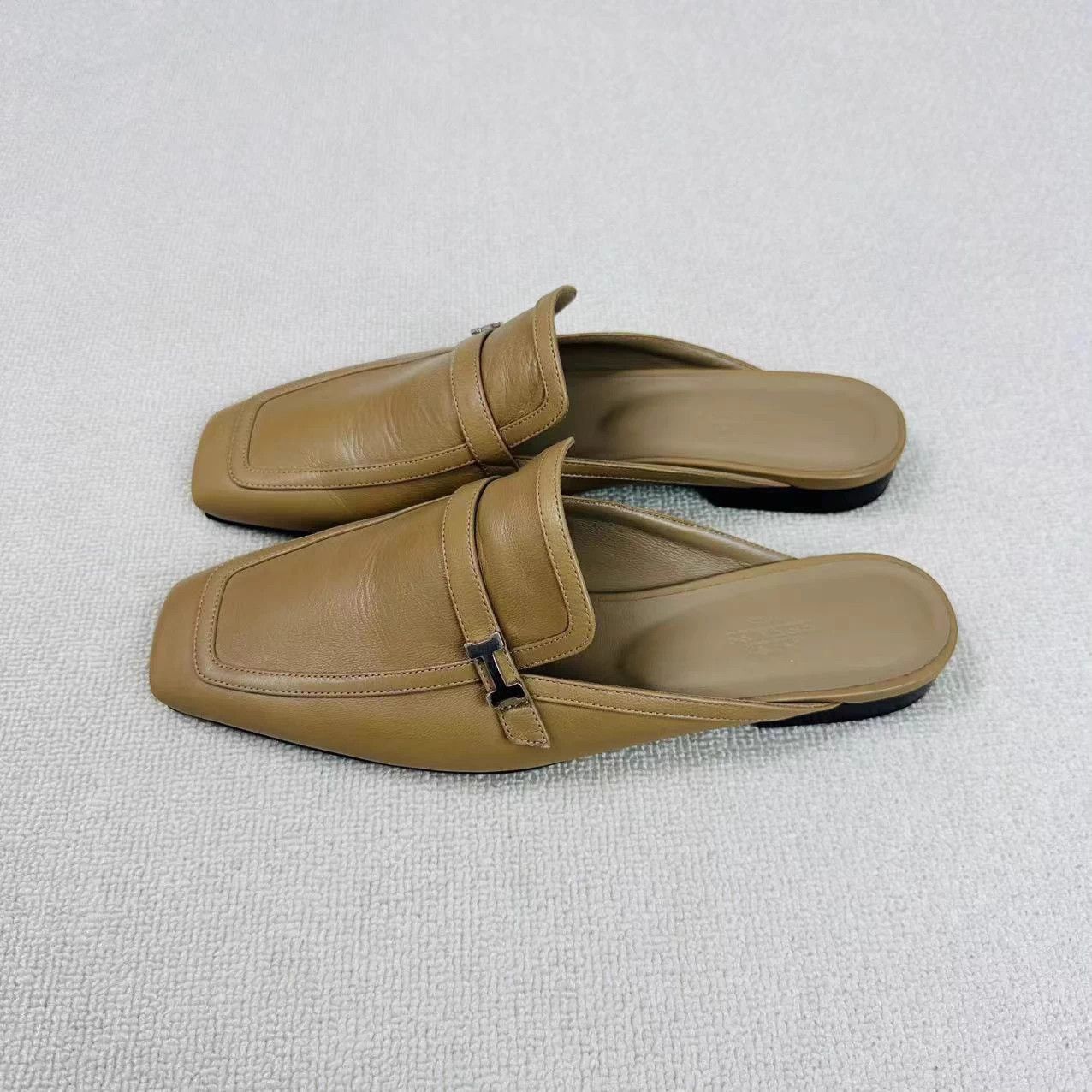 Hermes Hermes Groupie Mules 39 New Size US 8 / IT 38 - 3 Thumbnail