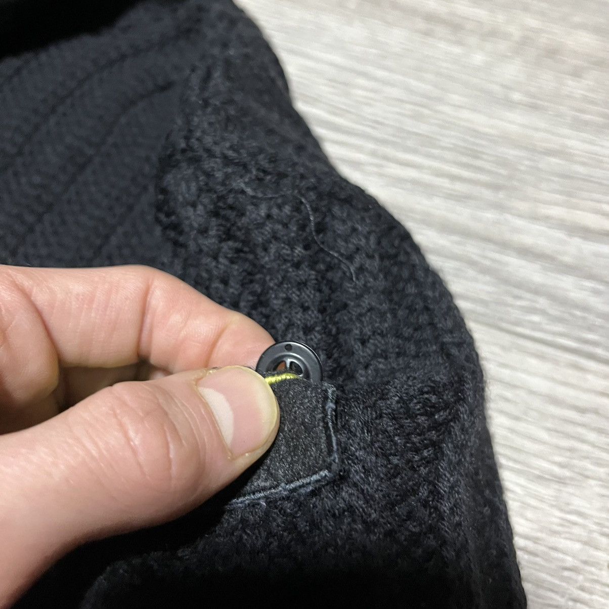 Stone Island Stone Island Vintage Rare Knitted Sweater XL size Black Size US XL / EU 56 / 4 - 3 Thumbnail