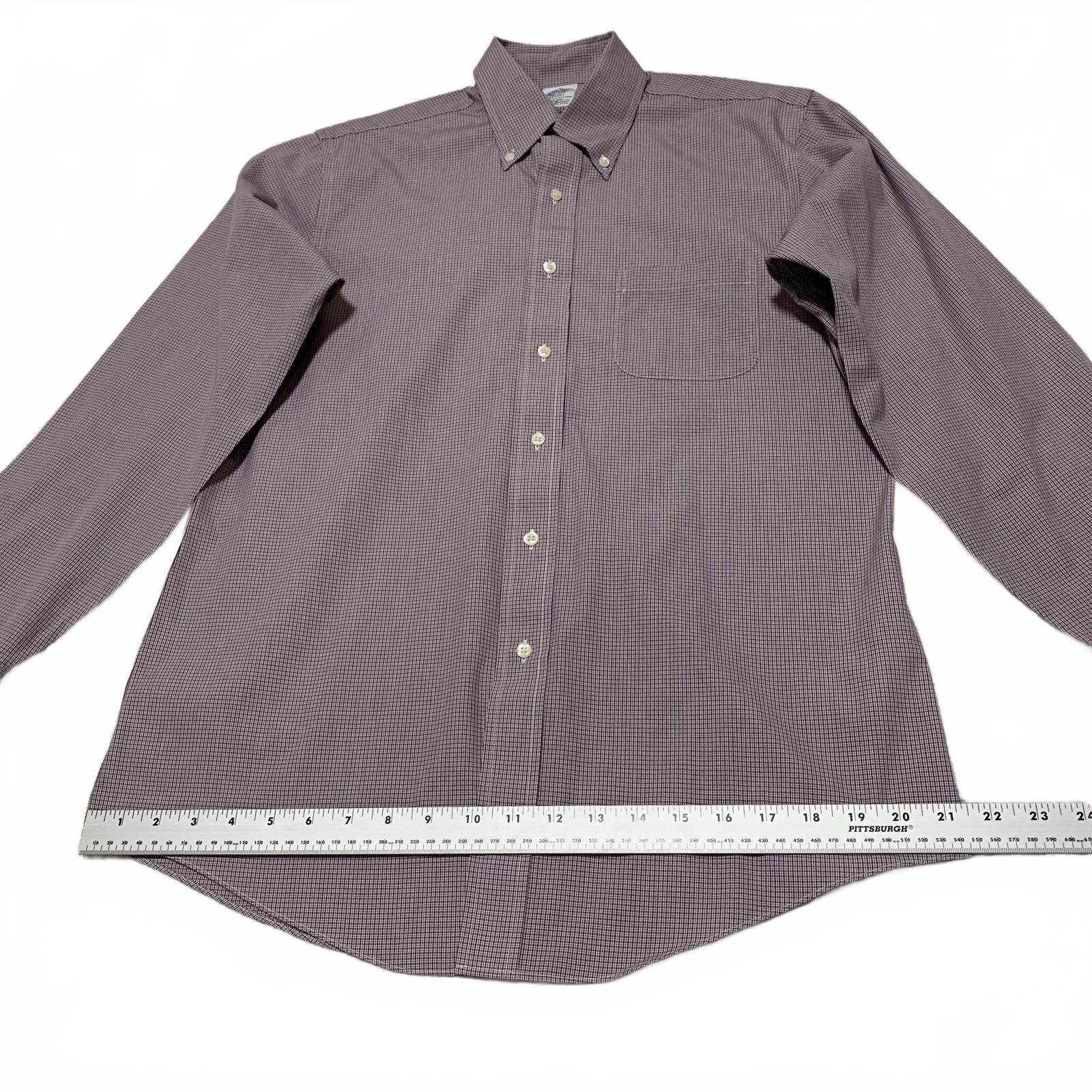 Brooks Brothers Brooks Brothers Regent Fit Men's Shirt 15.5 34 Cotton Size US M / EU 48-50 / 2 - 4 Thumbnail