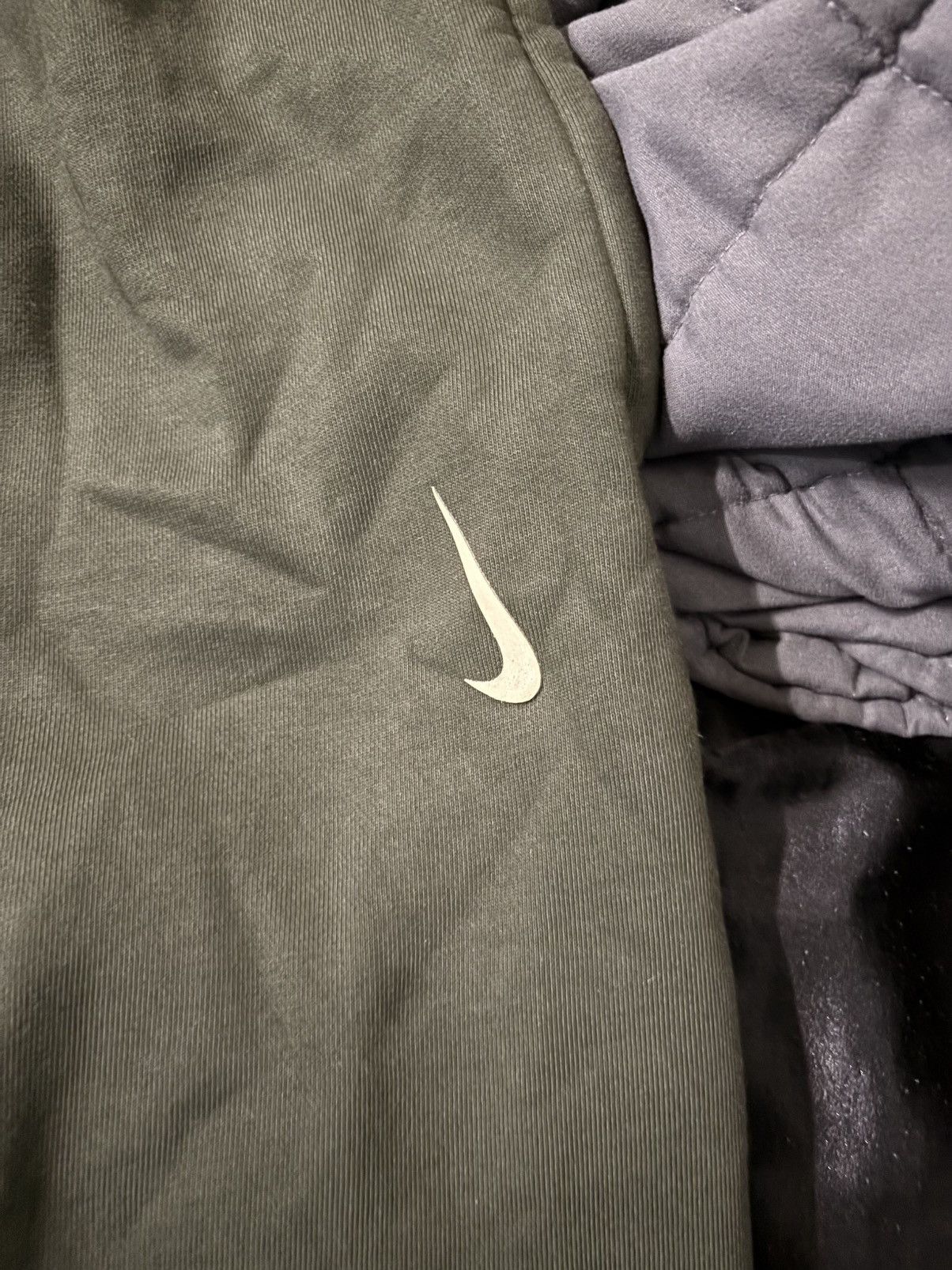 Billie Eilish × Designer × Nike Nike x Billie Eilish Fleece Pants 'Sequoia/Mushroom' Size US 32 / EU 48 - 5 Thumbnail
