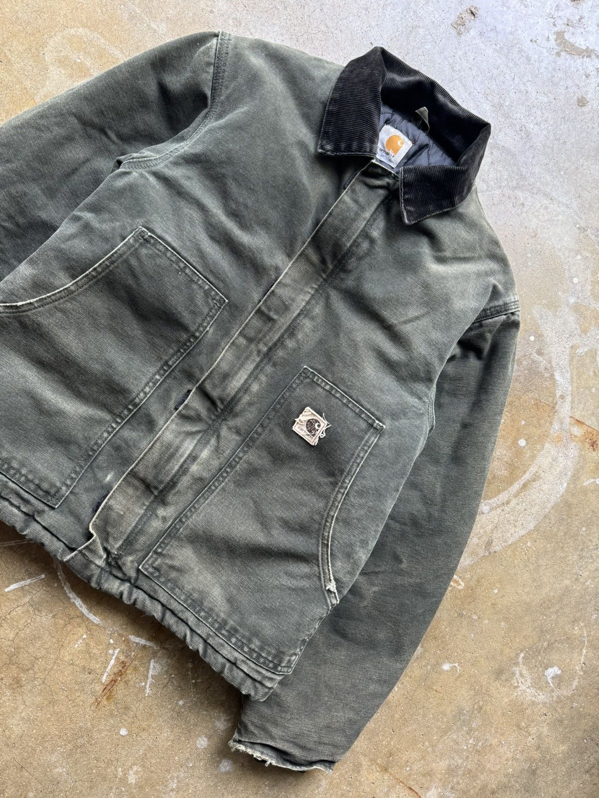Carhartt × Vintage Vintage Carhartt Detroit Jacket Size US M / EU 48-50 / 2 - 2 Thumbnail