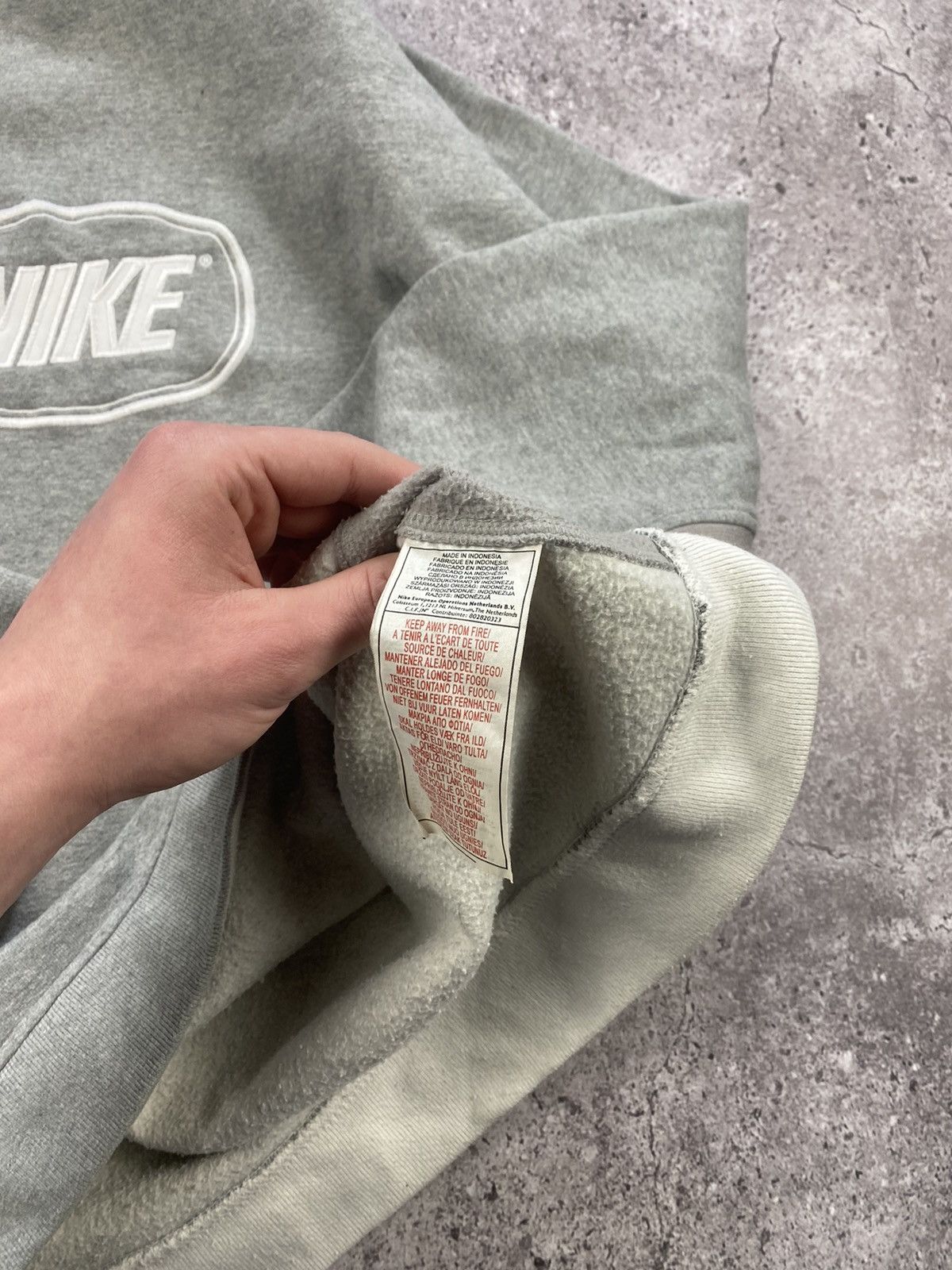 Nike × Vintage Vintage Nike Crewneck Big Centre Logo Sweatshirt Premier USA Size US XL / EU 56 / 4 - 6 Thumbnail