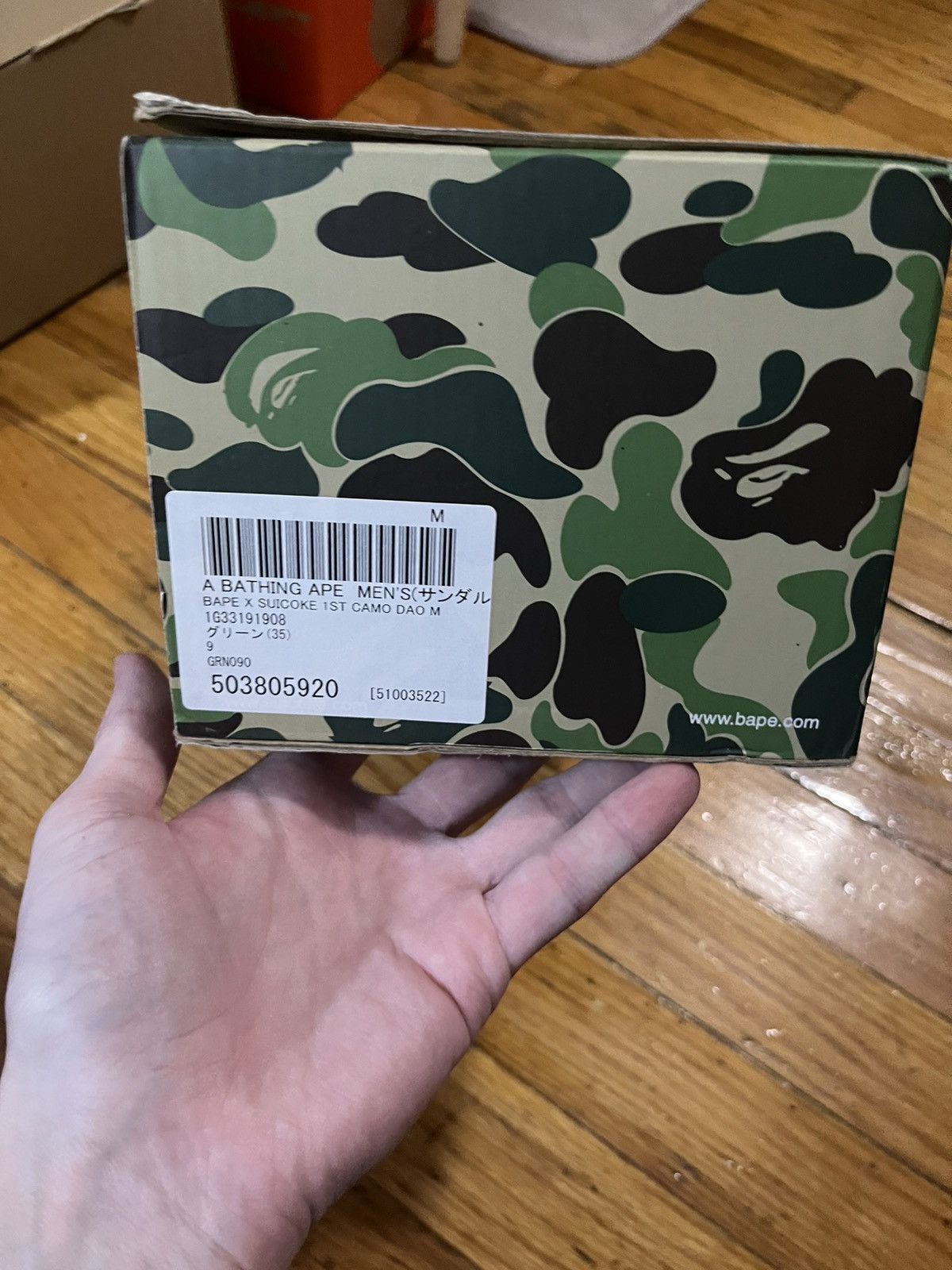 Bape Bape suicoke slides iridescent pink Size US 9 / EU 42 - 9 Thumbnail