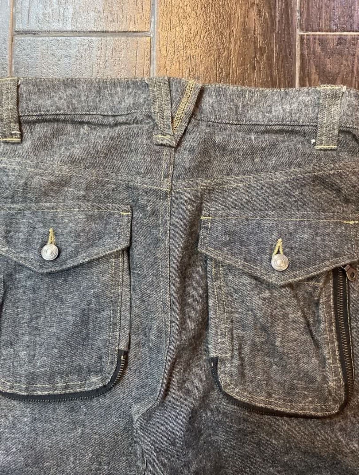 Japanese Brand × PPFM PPFM Curve Denim Pants Size US 30 / EU 46 - 4 Thumbnail