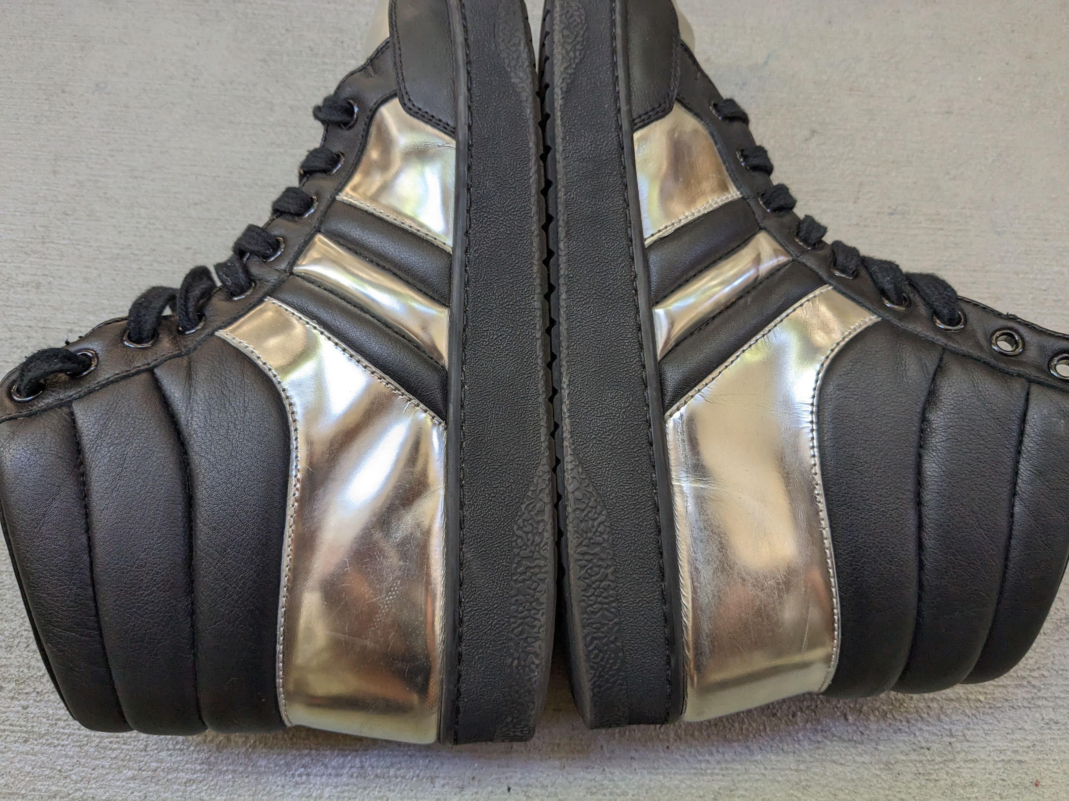 ちぃページ Gucci Monogram High Top Sneakers 'Black' 426188-KQWM0-1948