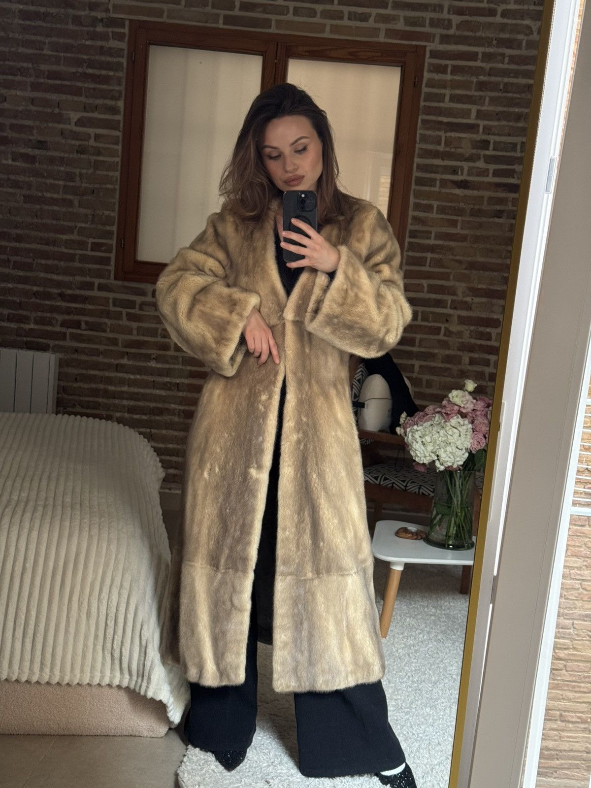 Other Vintage Mink Fur Coat Custom Made Size S / US 4 / IT 40 - 9 Thumbnail