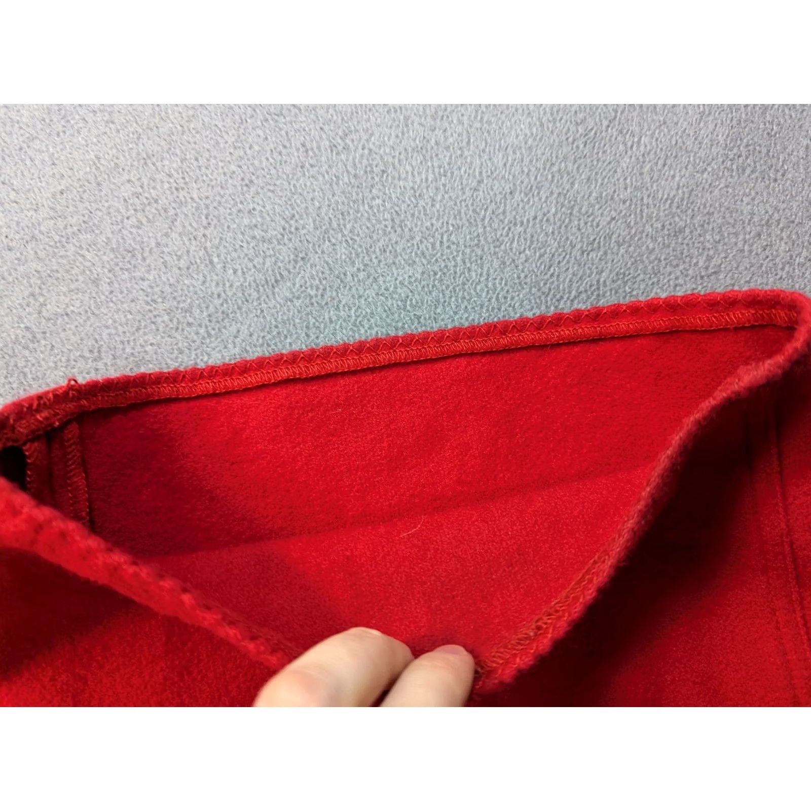 Vintage Sonia Rykiel Wool Pants US 10 Red Dress Pants Women 10 Wool Size 32" / US 10 / IT 46 - 3 Thumbnail