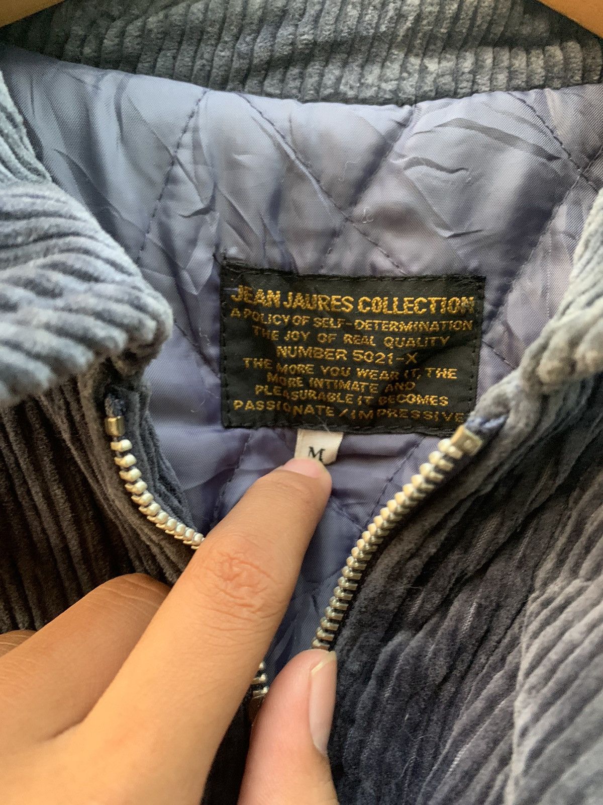 If Six Was Nine 💸BINDINGOFFER💸JJC Fur Corduroy Jacket Coat Lgb Ifsixwasnine Size US M / EU 48-50 / 2 - 5 Thumbnail