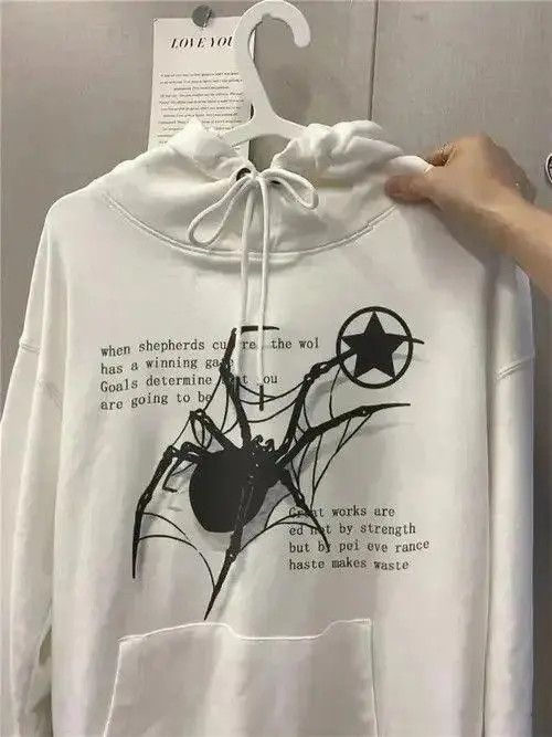 VIBE Spider Print Pullover Hoodie Size US L / EU 52-54 / 3 - 8 Thumbnail