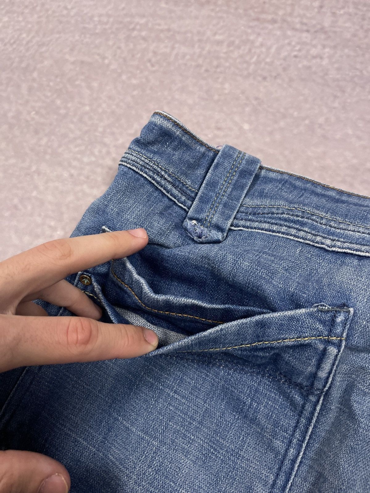 Japanese Brand Vintage Y2K LGB IfSixWasNine Style Diesel Denim Jeans Size US 33 - 11 Thumbnail