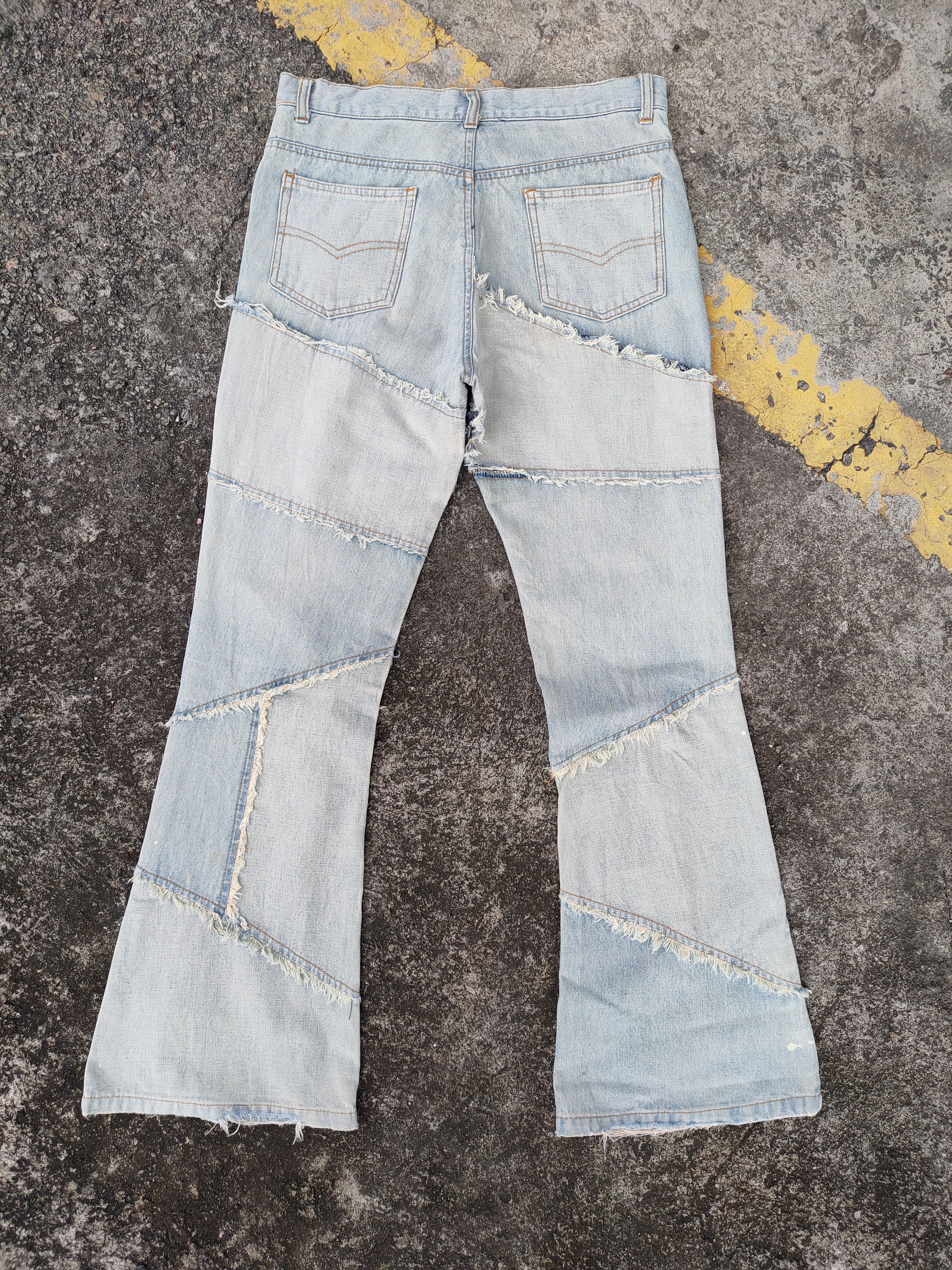 Japanese Brand FLARE VINTAGE JAPANESE BOOTCUT FADED JEANS DENIM PANTS Size US 30 / EU 46 - 2 Thumbnail