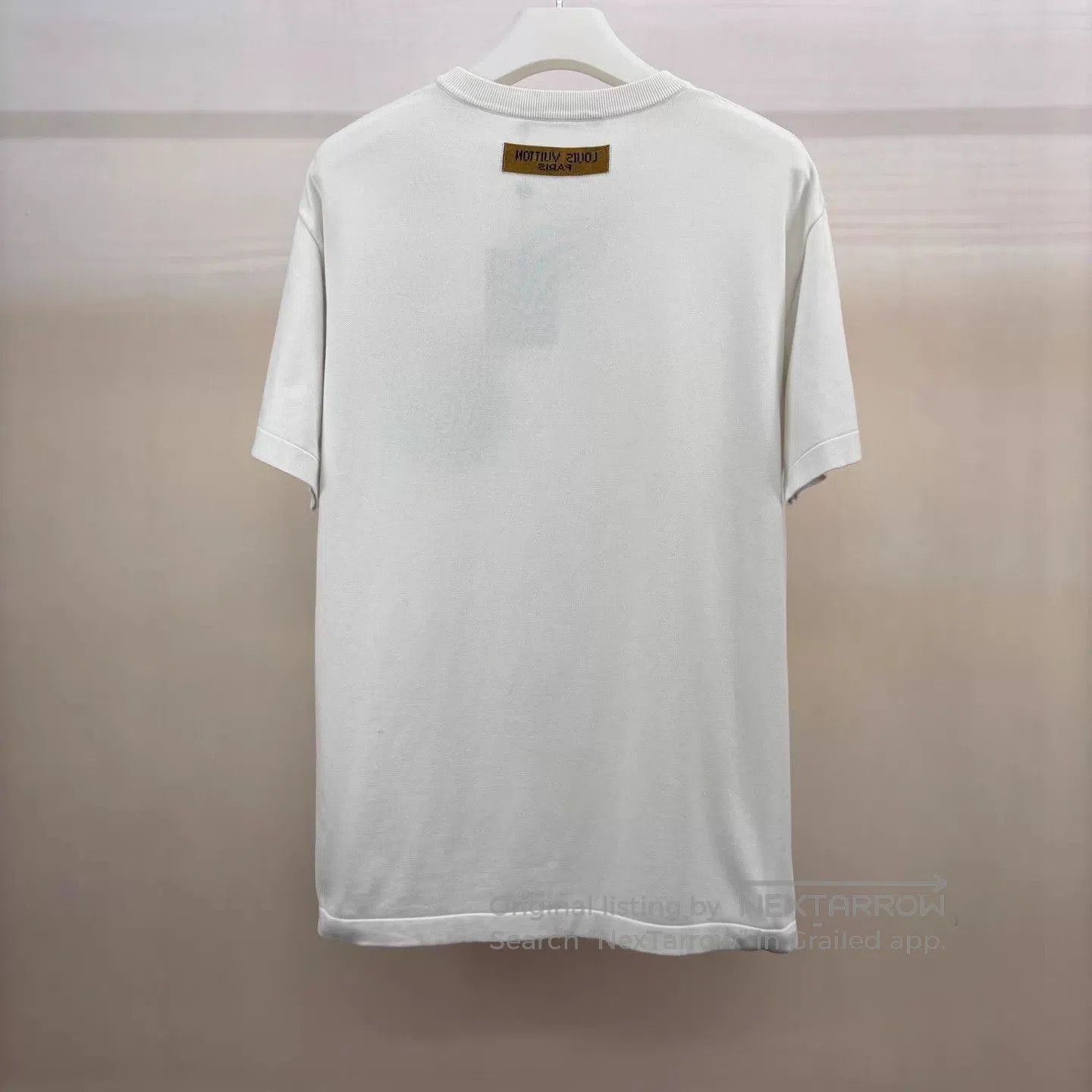 Louis Vuitton White Short Sleeve Graphic T. Size US XXL / EU 58 / 5 - 2 Thumbnail