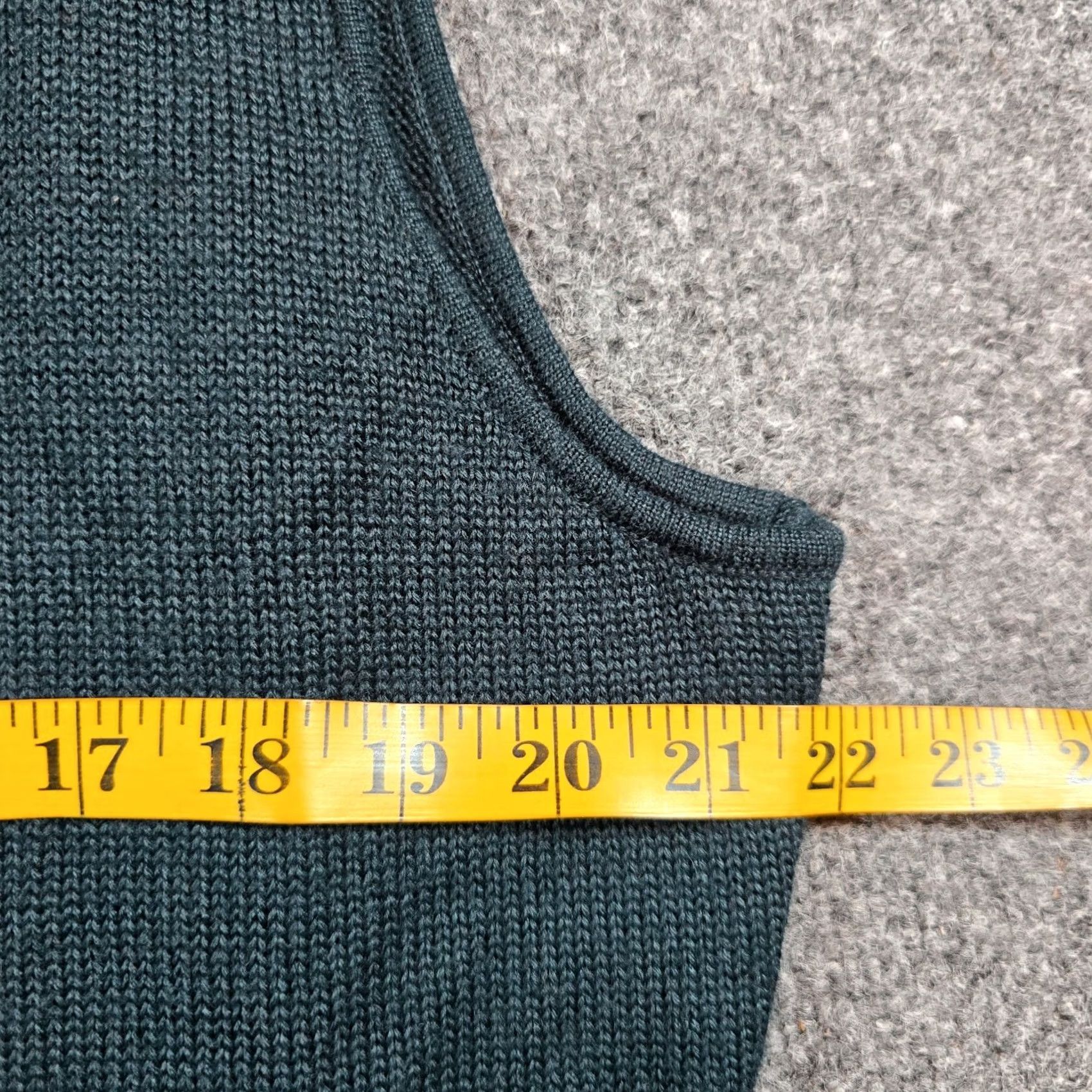 Coldwater Creek VINTAGE Coldwater Creek Vest Sweater Womens XL Green Wool Beaded Full Zip Casual Fall Winter Spring Size XL / US 12-14 / IT 48-50 - 5 Thumbnail