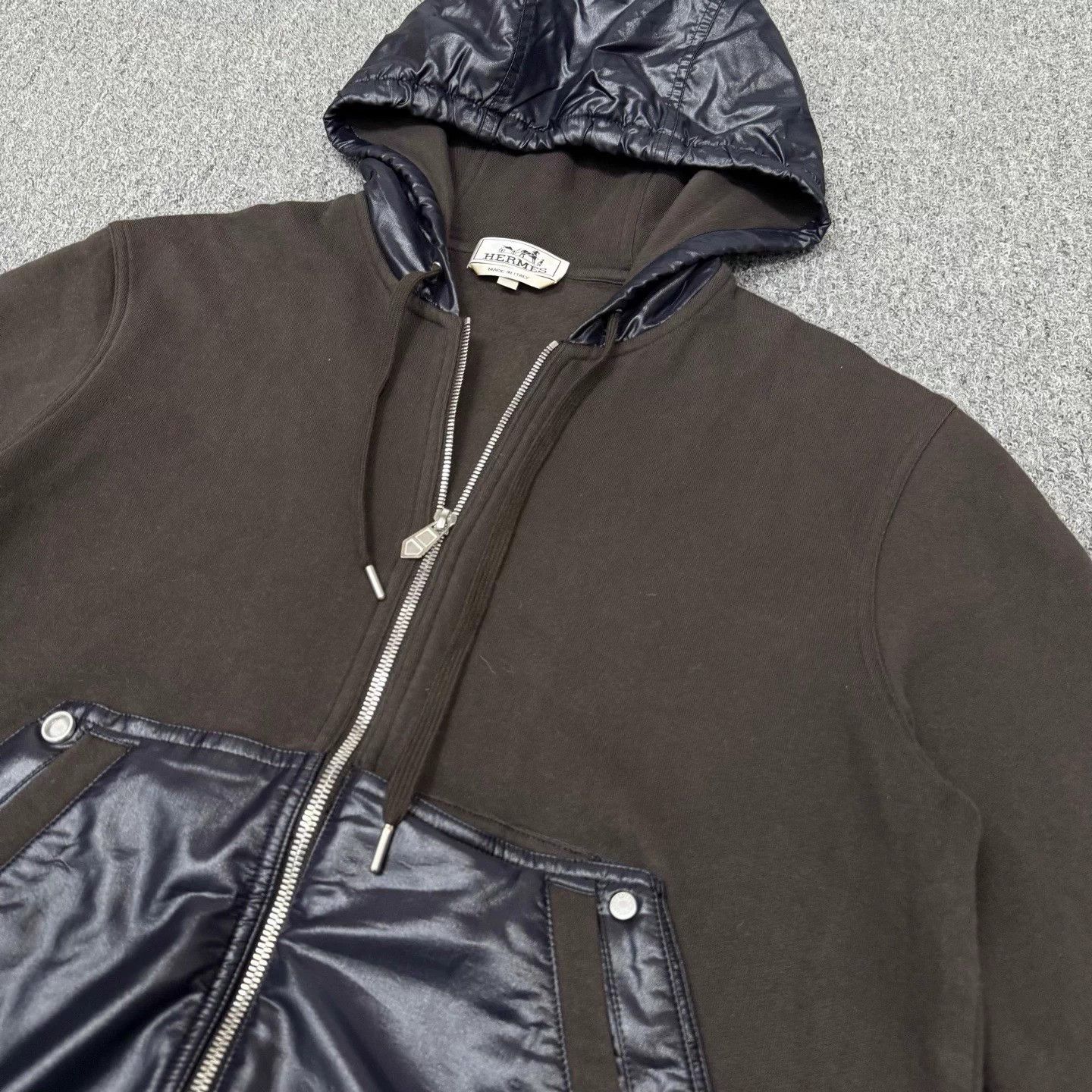 Hermes Hermes Fall/Winter camel color-blocked zip jacket S 99 new Size US S / EU 44-46 / 1 - 3 Thumbnail
