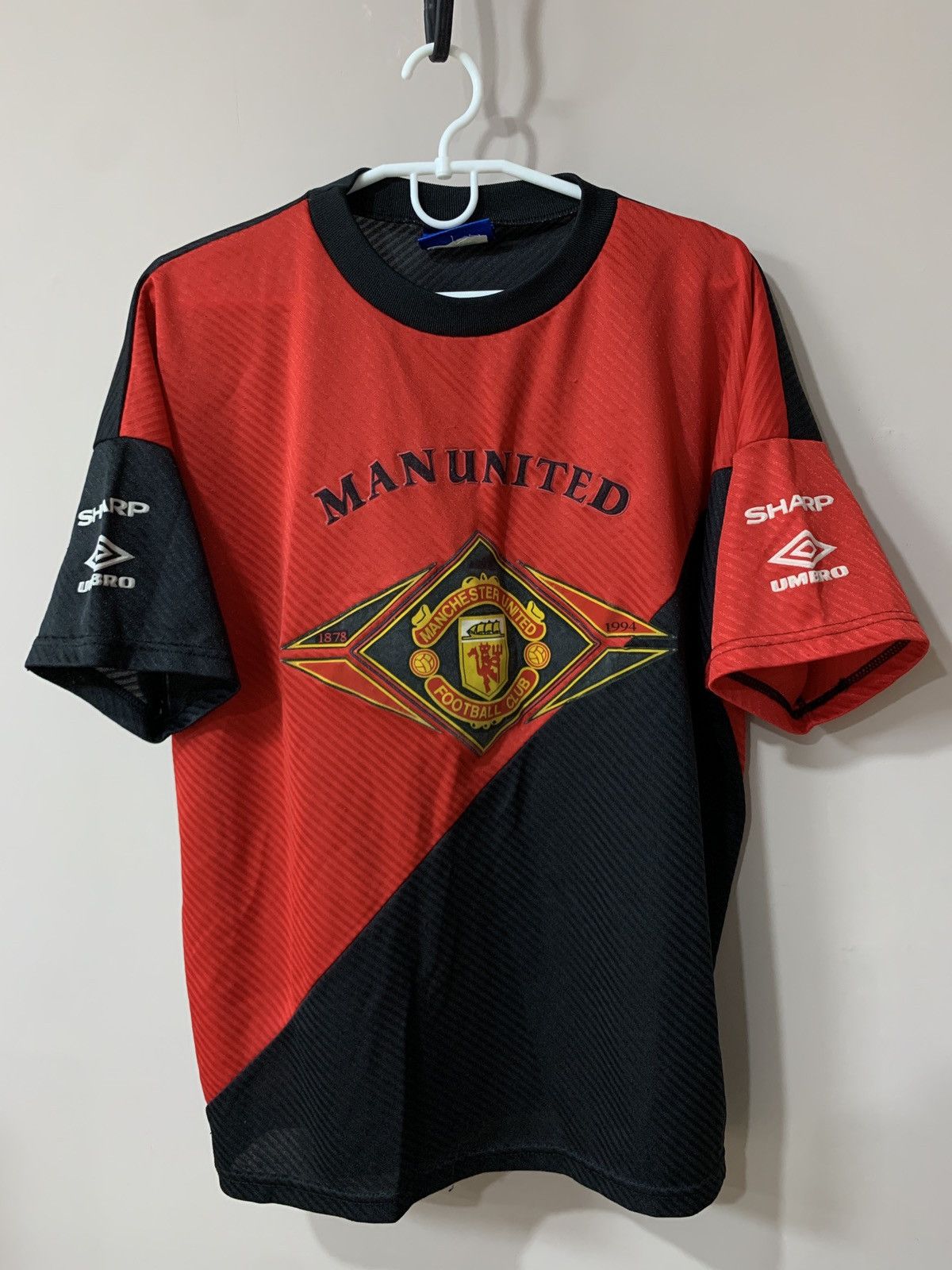 Manchester United 1994 Vintage Football Shirt Umbro Soccer