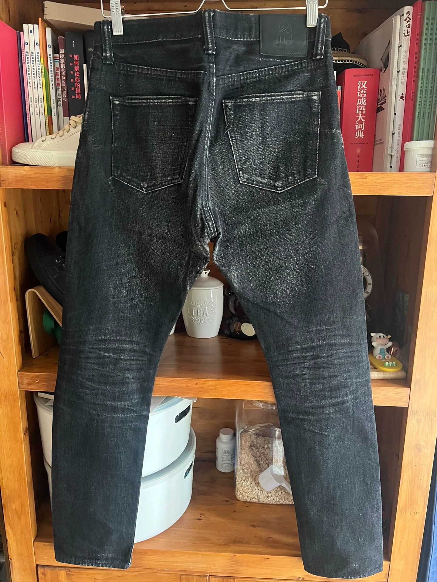 Pure Blue Japan Pure Blue Japan 14oz selvedge black denim 32 as is Size US 32 / EU 48 - 7 Thumbnail