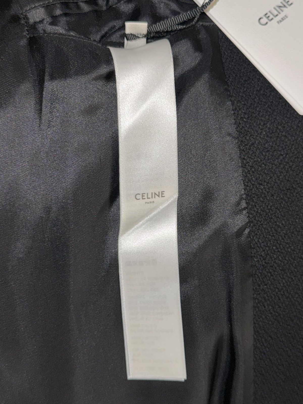 Celine Celine logo teddy jacket 50 Size US L / EU 52-54 / 3 - 9 Thumbnail