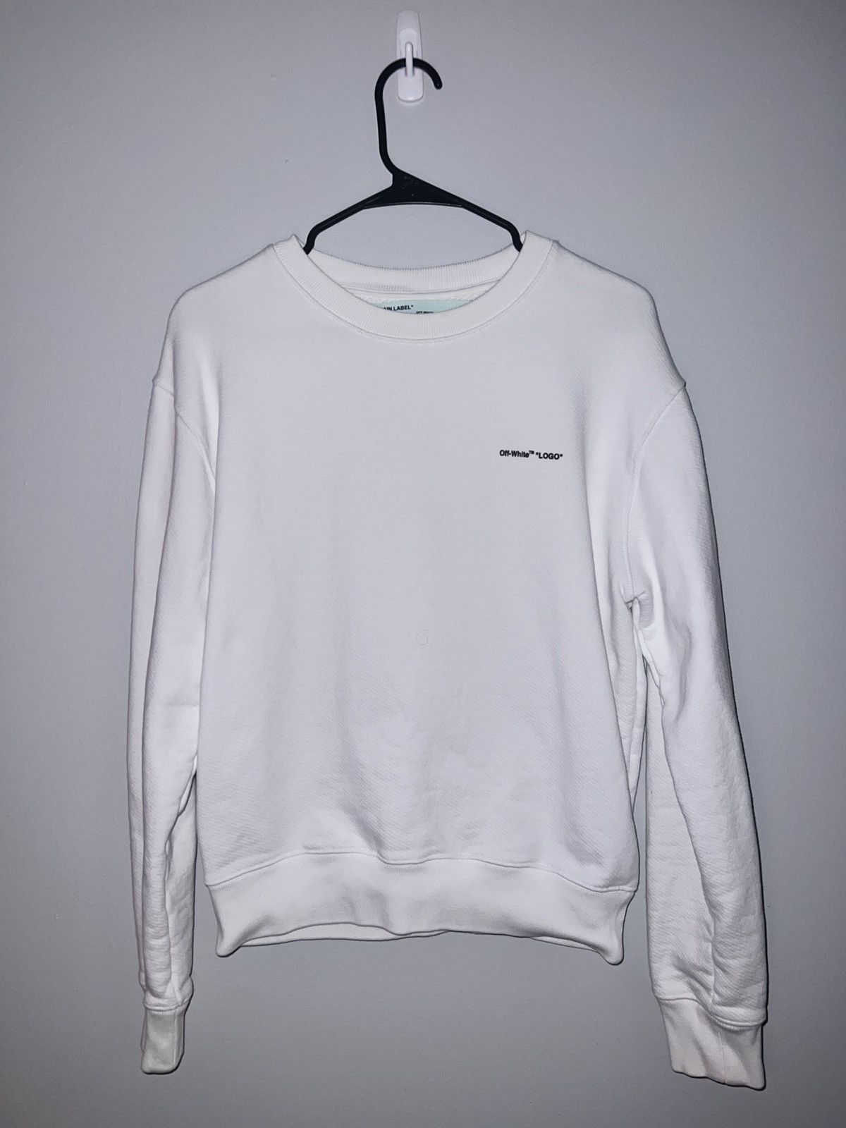 Off-White OFF WHITE WHITE SWEATER Size US M / EU 48-50 / 2 - 1 Thumbnail