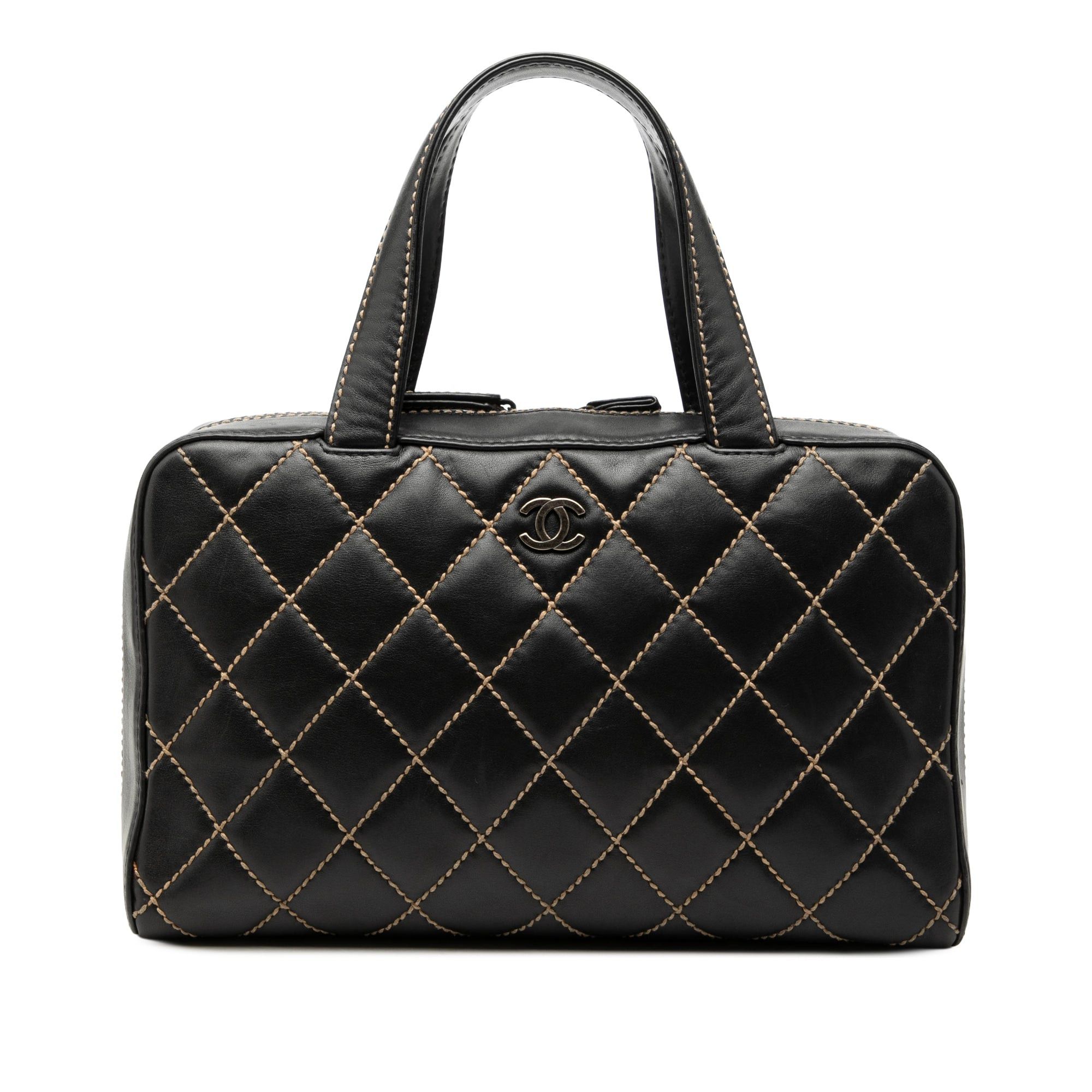 Chanel CC Lambskin Wild Stitch Handbag Size ONE SIZE - 1 Thumbnail