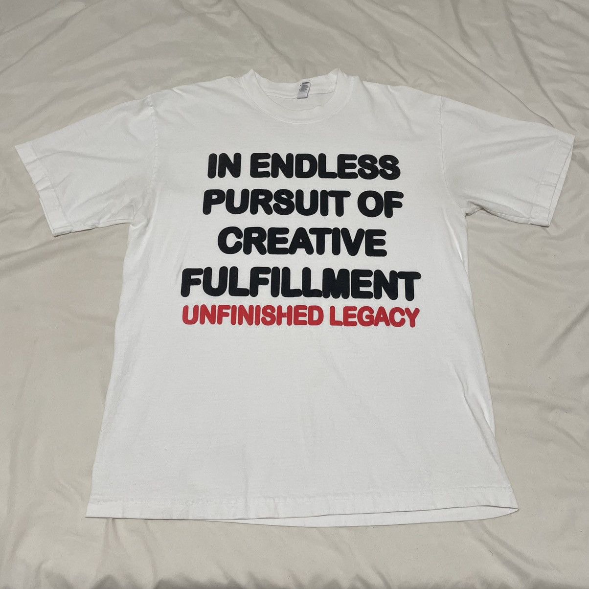 UNFINISHED LEGACY Endless (Pursuit) Puff Print Tee Size US M / EU 48-50 / 2 - 1 Thumbnail