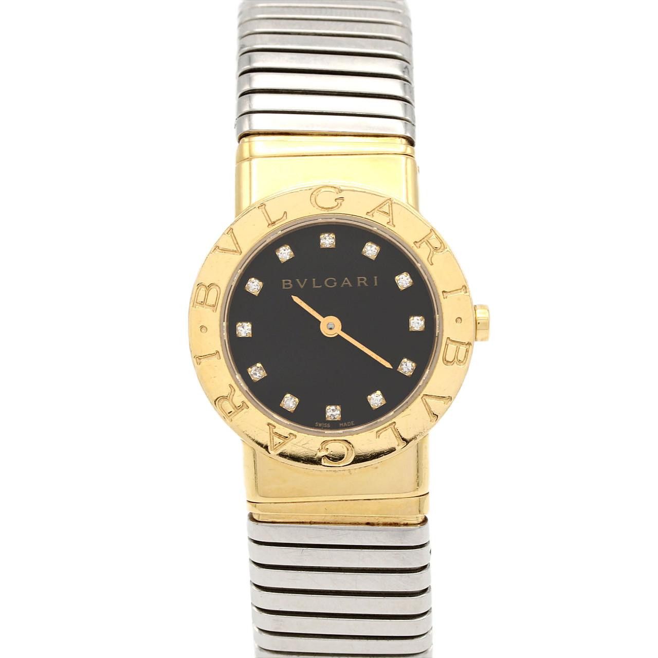 Bvlgari Bvlgari Bvlgari Bvlgari Tubogas Au750 Quartz Precious Metal Quartz BB262TG/BB262TSY/12.2 DUTY FREE for USA Size ONE SIZE - 1 Thumbnail