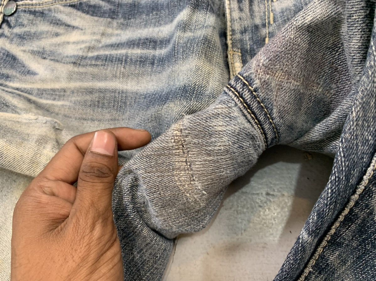 Japanese Brand Vintage Evisu inspired denim Size US 34 / EU 50 - 9 Thumbnail