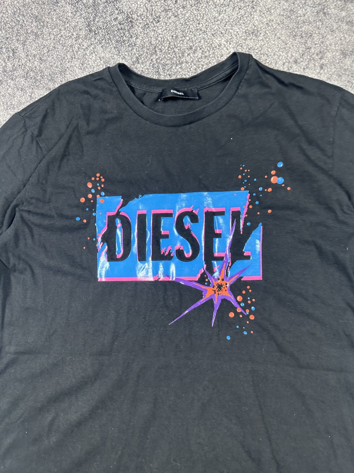 Diesel Y2K Vintage Diesel Big Logo T-shirt Avant Garde Style Rare M Size US M / EU 48-50 / 2 - 2 Thumbnail
