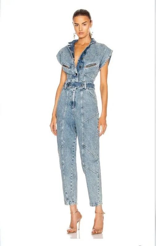 Retrofete Retrofête Denim Jean Jumper Size 26" / US 2 / IT 38 - 2 Thumbnail