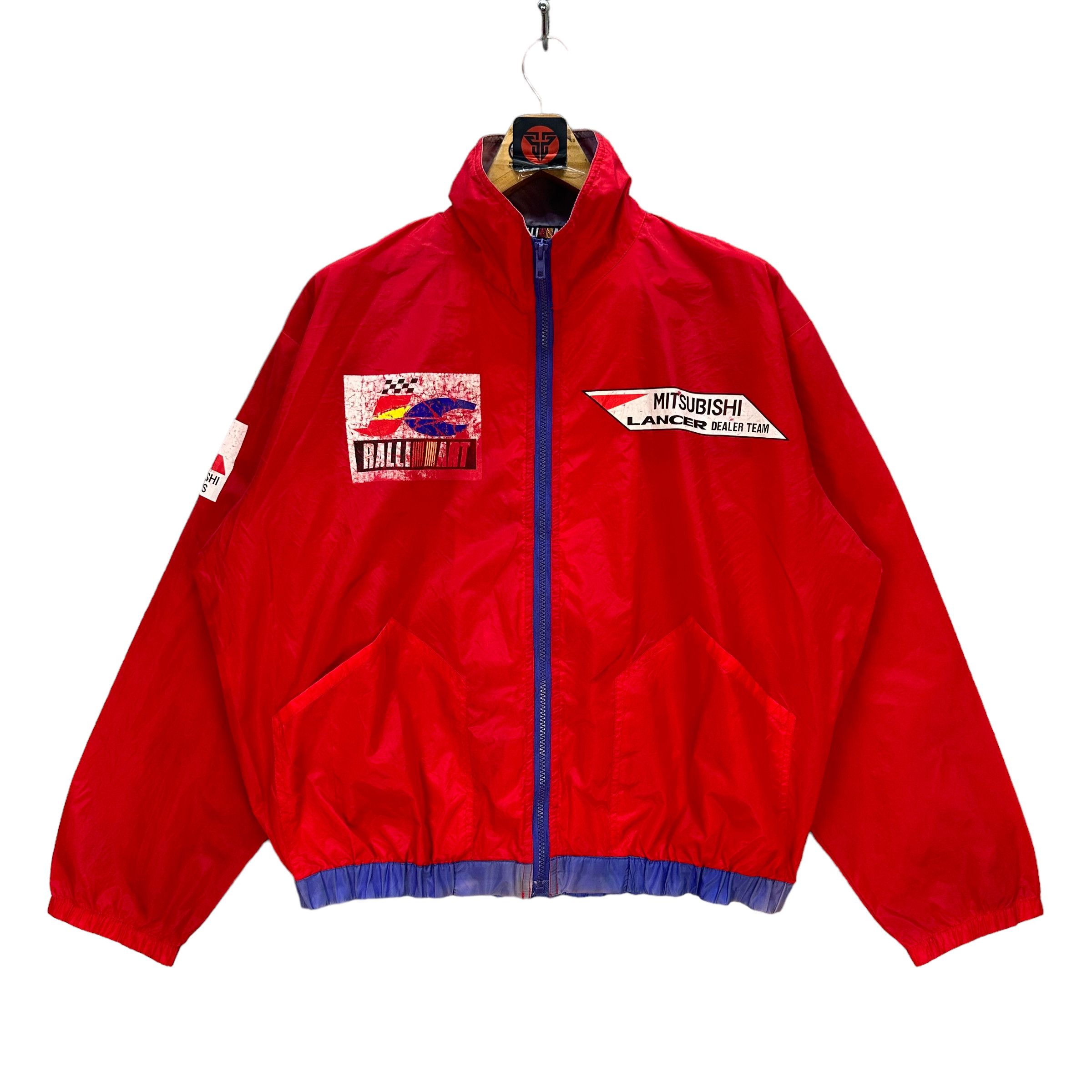 Vintage RALLI ART MITSUBISHI LANCEL MOTOR PORTS JACKET #7473-148 Size US L / EU 52-54 / 3 - 5 Thumbnail