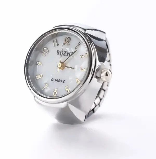 VIBE Mini Elastic Strap Watch Adjustable Ring Size ONE SIZE - 4 Thumbnail
