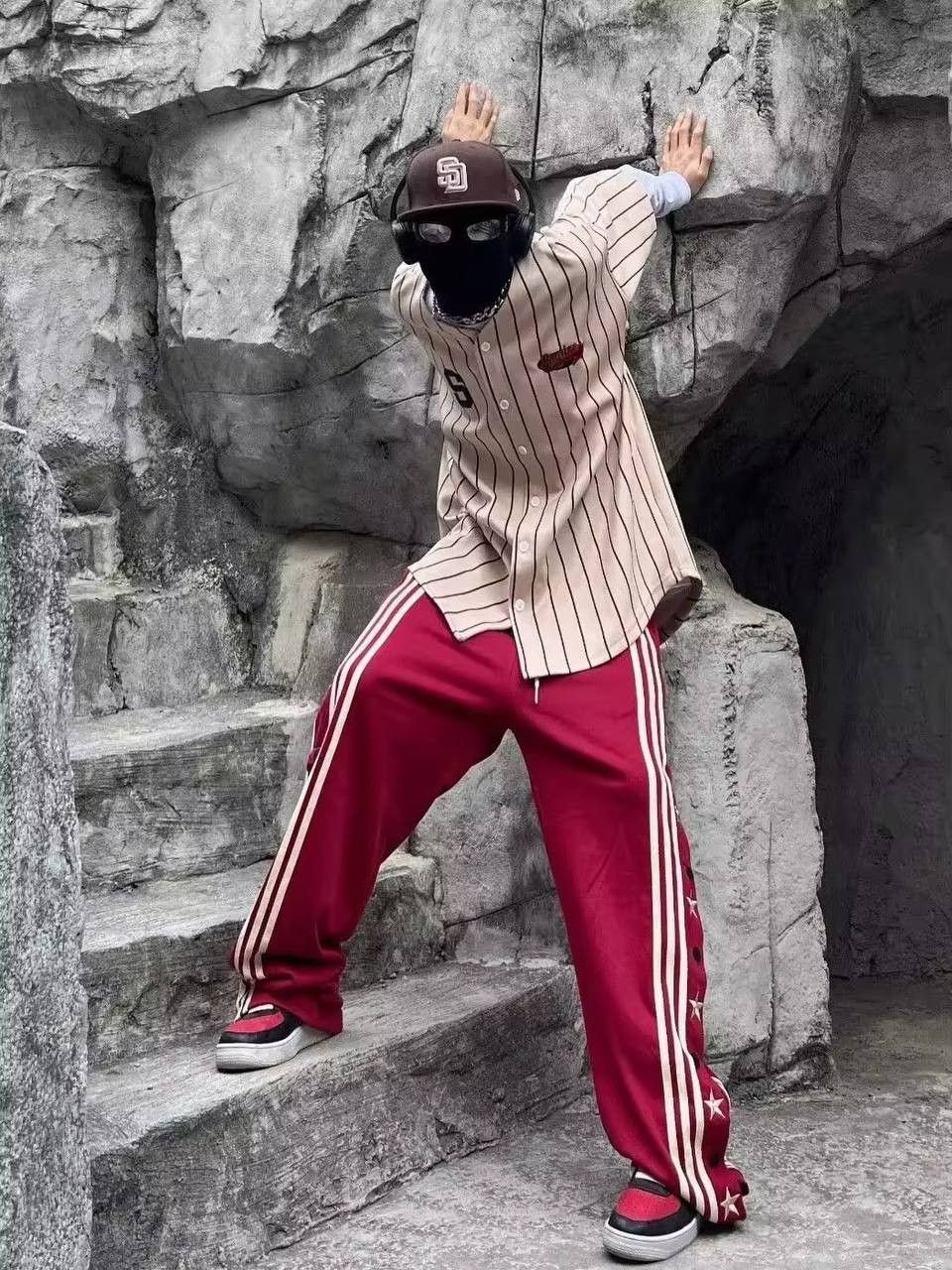 Japanese Brand × Vintage loose retro pants Size US 34 / EU 50 - 3 Thumbnail