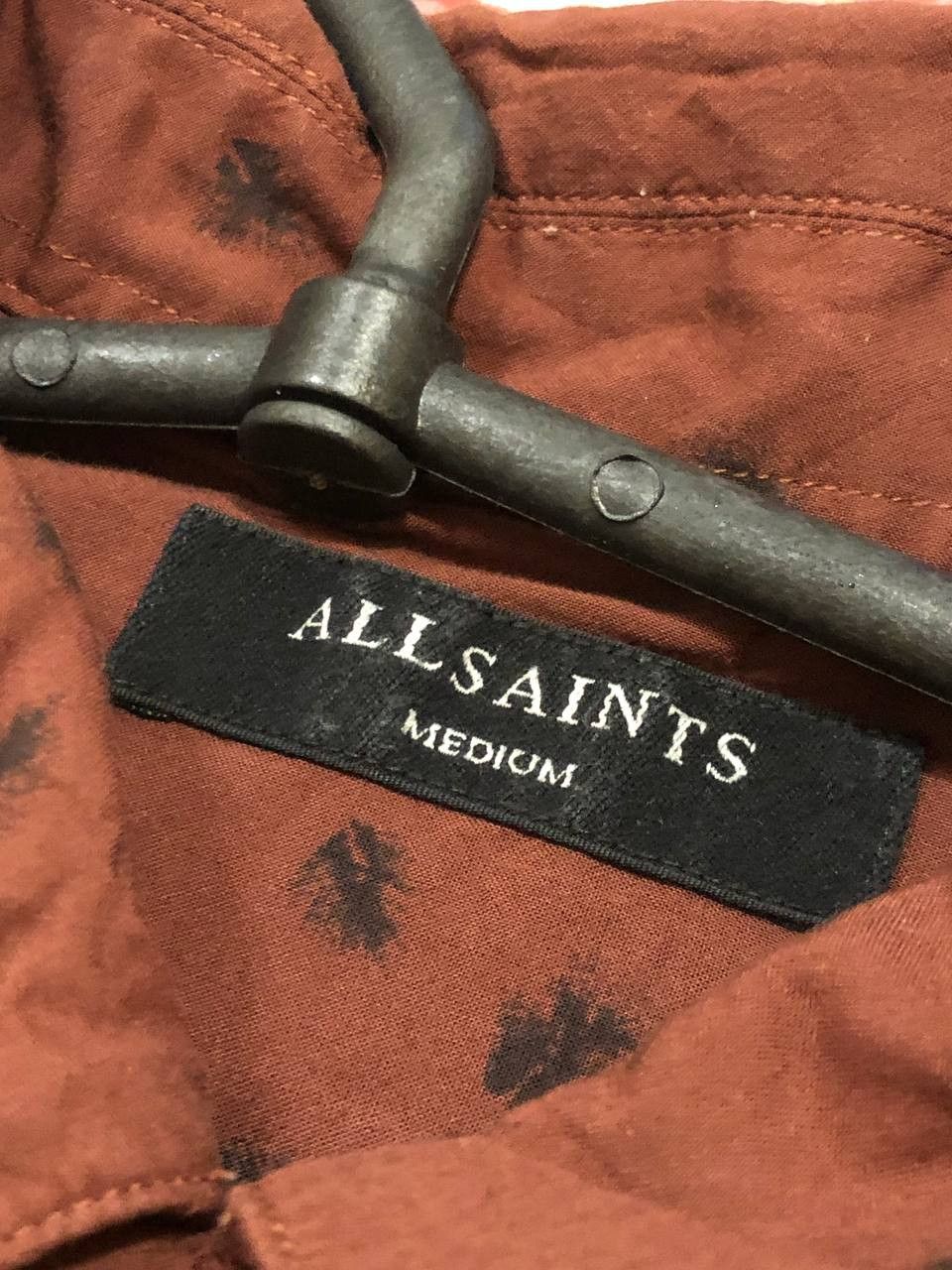 Allsaints Vintage Shirt with short sleeves Allsaints print Hawaii Y2K Size US M / EU 48-50 / 2 - 2 Thumbnail