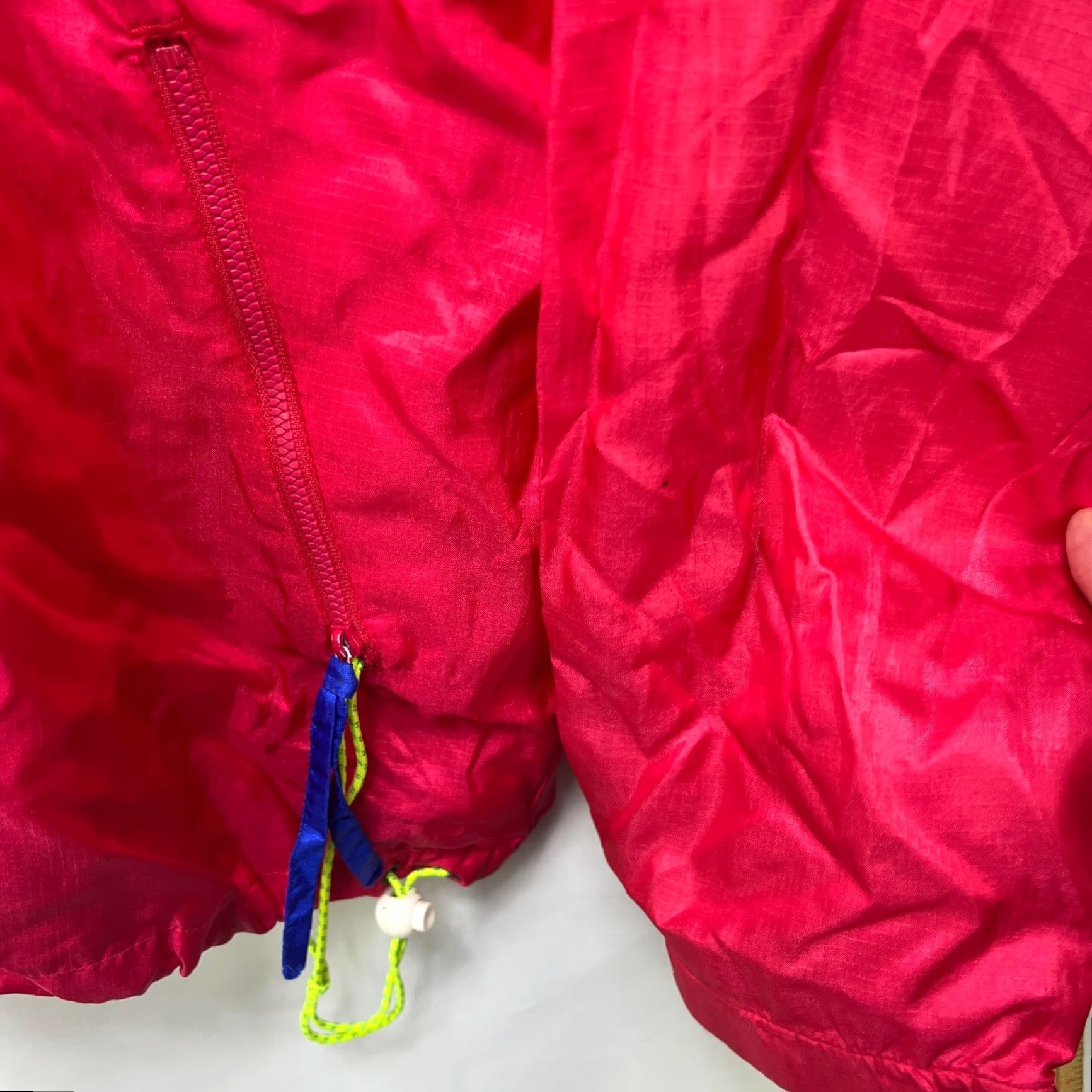 Vintage VINTAGE Columbia Windbreaker Jacket L Pink 90s Mens Regular Zip Nylon Softshell Logo Zipper Jacket Size US L / EU 52-54 / 3 - 6 Thumbnail