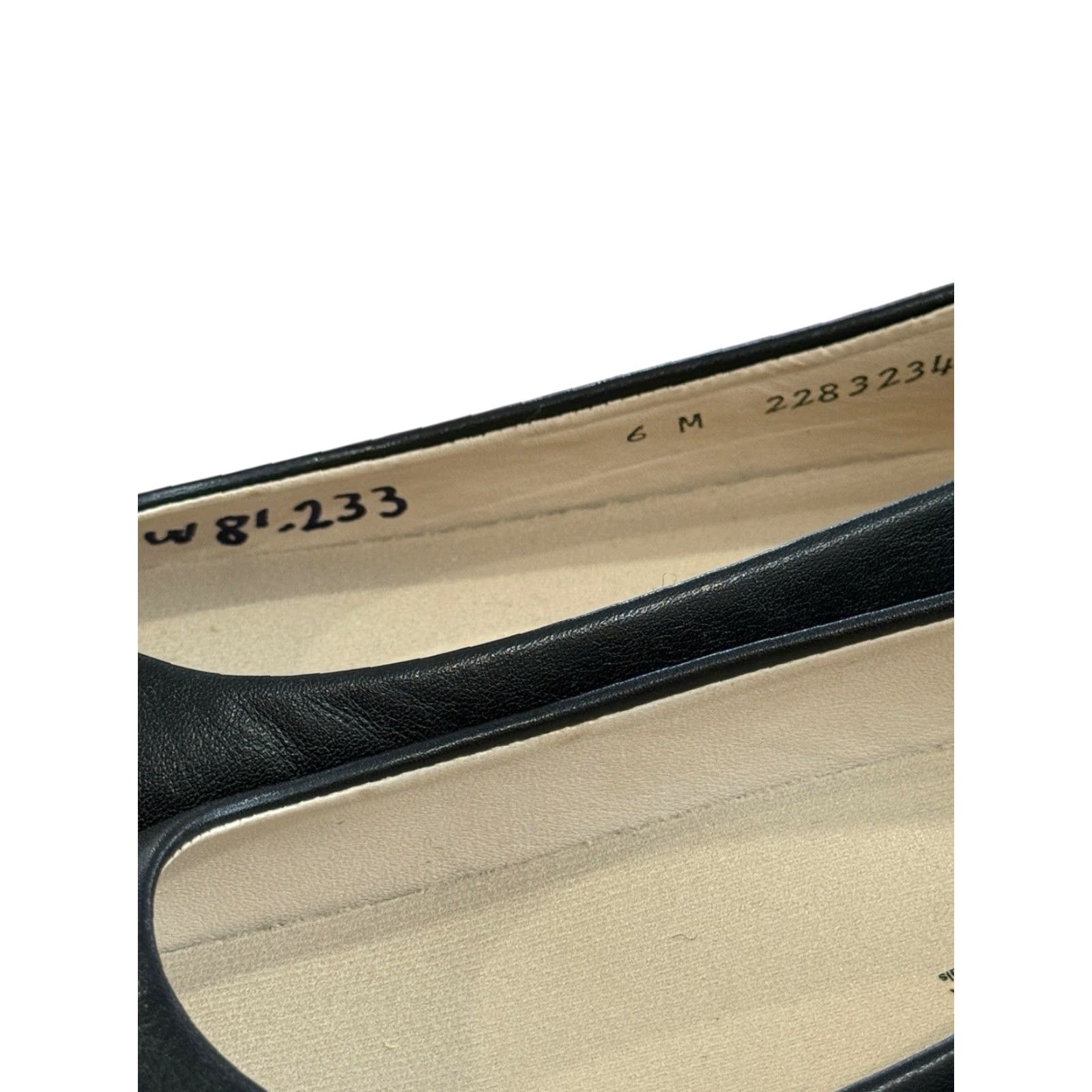 SAS Sas Women’s Flat Black Leather Slip On Comfort Ballet Sas Flat M Black Leather Scenic Comfort Slip On Women’s Size 6 Size US 6 / IT 36 - 4 Thumbnail
