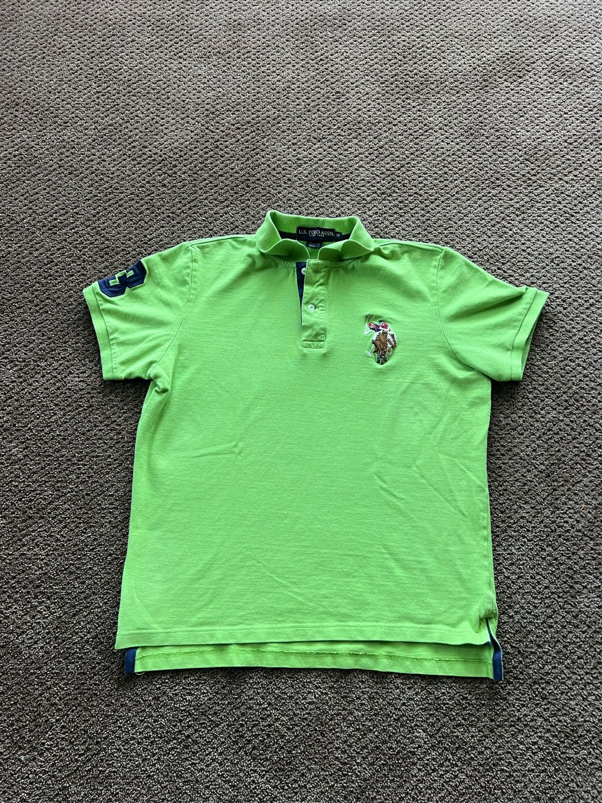 U.S. Polo Assn. Vintage y2k USPA Polo Size US M / EU 48-50 / 2 - 1 Thumbnail