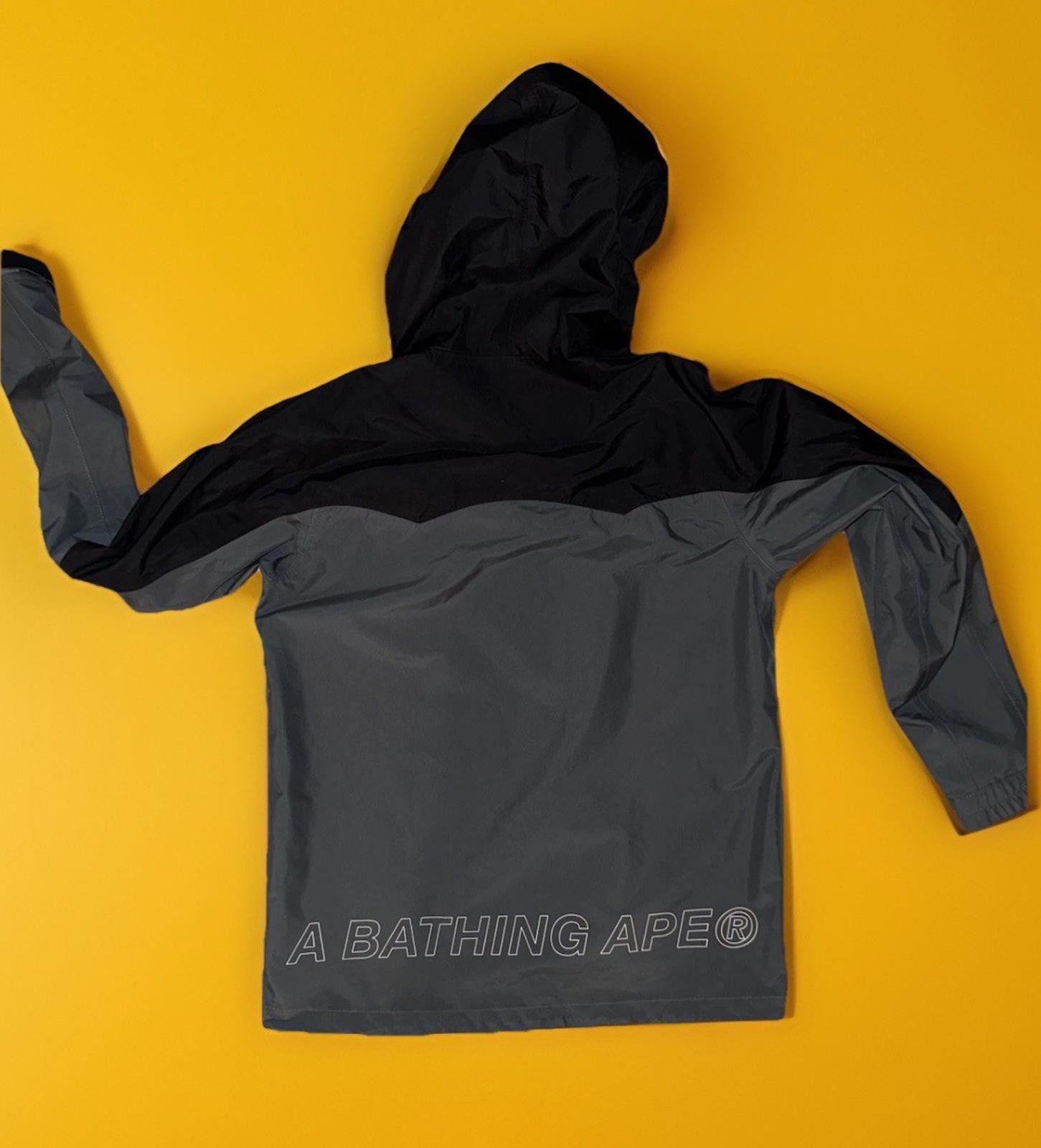 Other A BATHING APE Bape Rainproof Jacket Black Gray Nylon L Used Size US L / EU 52-54 / 3 - 2 Thumbnail