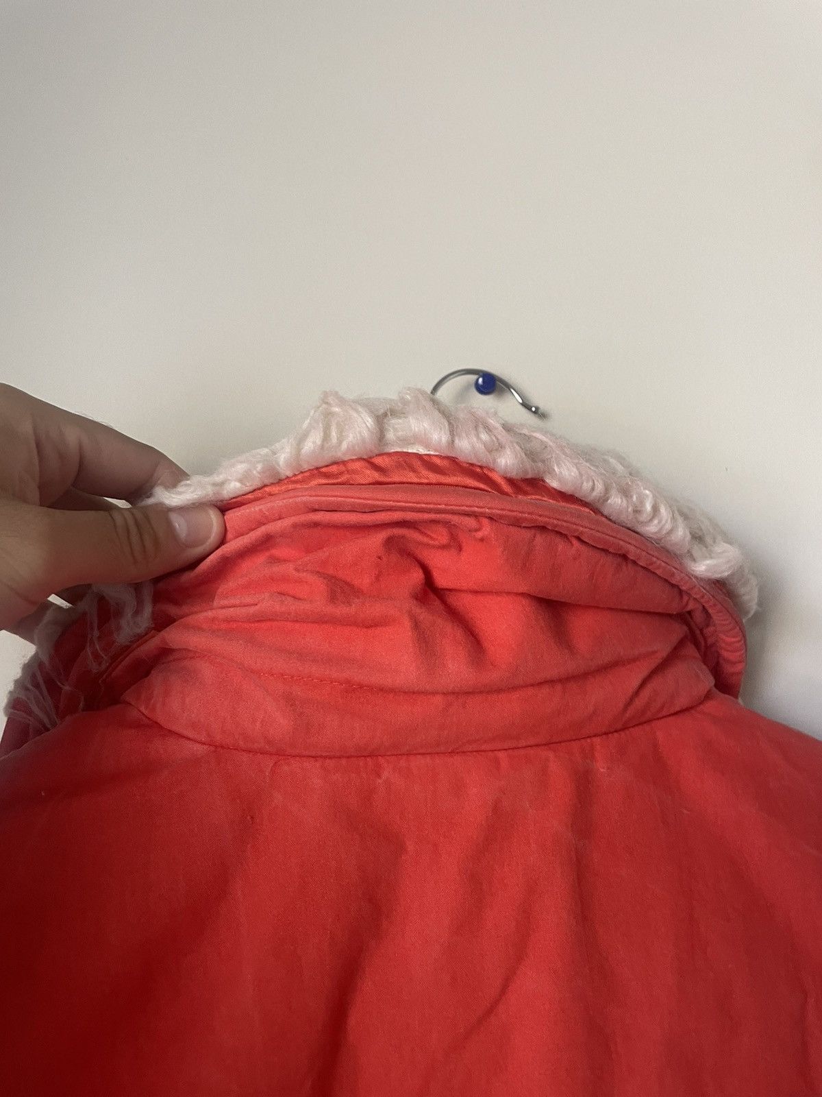 Juicy Couture Women’s Juicy Couture Y2K Orange Bomber Jacket Faux Fur Size S / US 4 / IT 40 - 15 Thumbnail