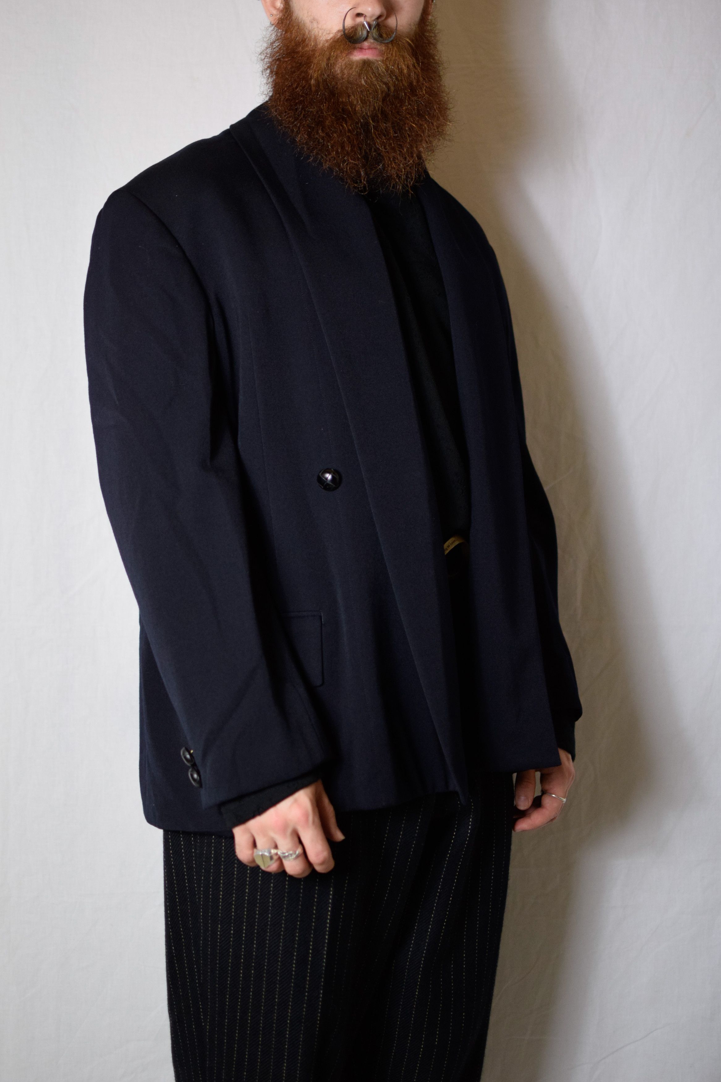 YYPH Archive Shawl-Collar Blazer