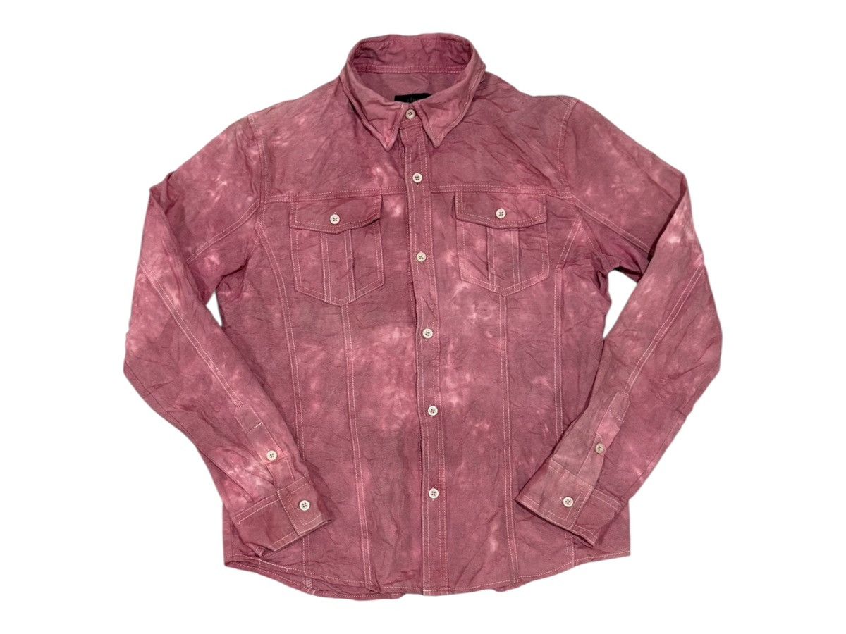 In The Attic IN THE ATTIC wire collar tye dye shirt Size US M / EU 48-50 / 2 - 1 Thumbnail
