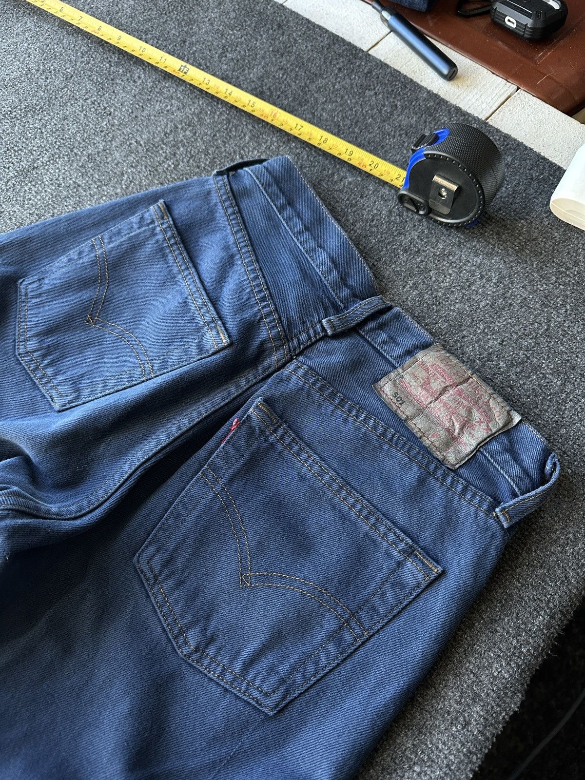 Levi's 🚨Vintage 90s Levis Jeans 501 Wash Denim Size 26" / US 2 / IT 38 - 14 Thumbnail