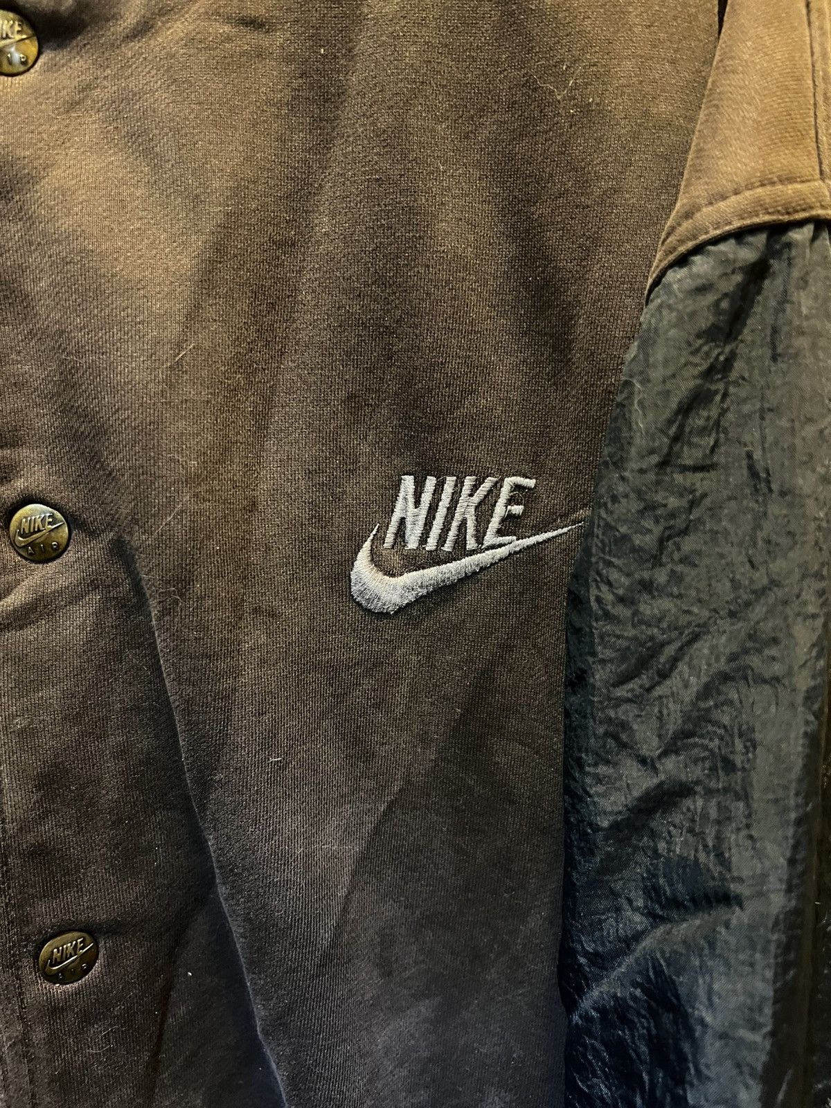 Nike Vintage Nike Air bomber jacket, dark purple, black Size US XL / EU 56 / 4 - 6 Thumbnail