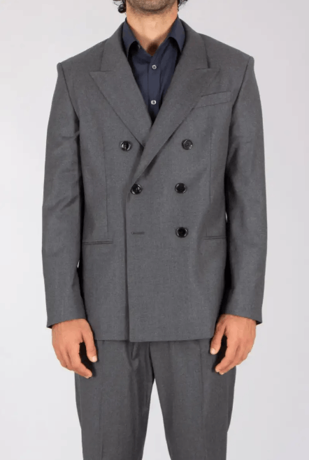 AMI BNWT AW25 AMI DOUBLE BREASTED VIRGIN WOOL BLAZER JACKET 46 Size US S / EU 44-46 / 1 - 15 Thumbnail