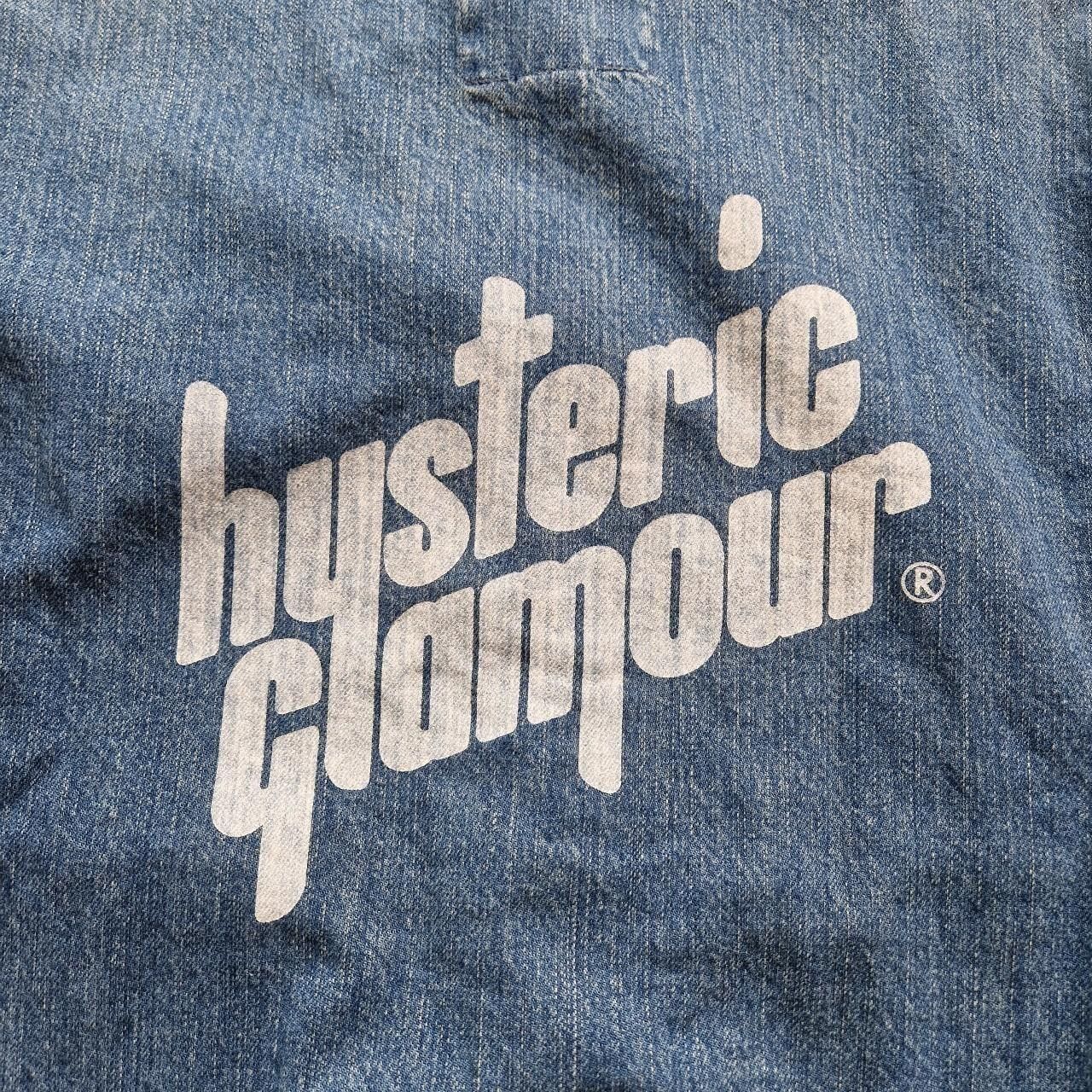 Hysteric Glamour Mens vintage hysteric glamour denim bomber jacket Size US XL / EU 56 / 4 - 3 Thumbnail