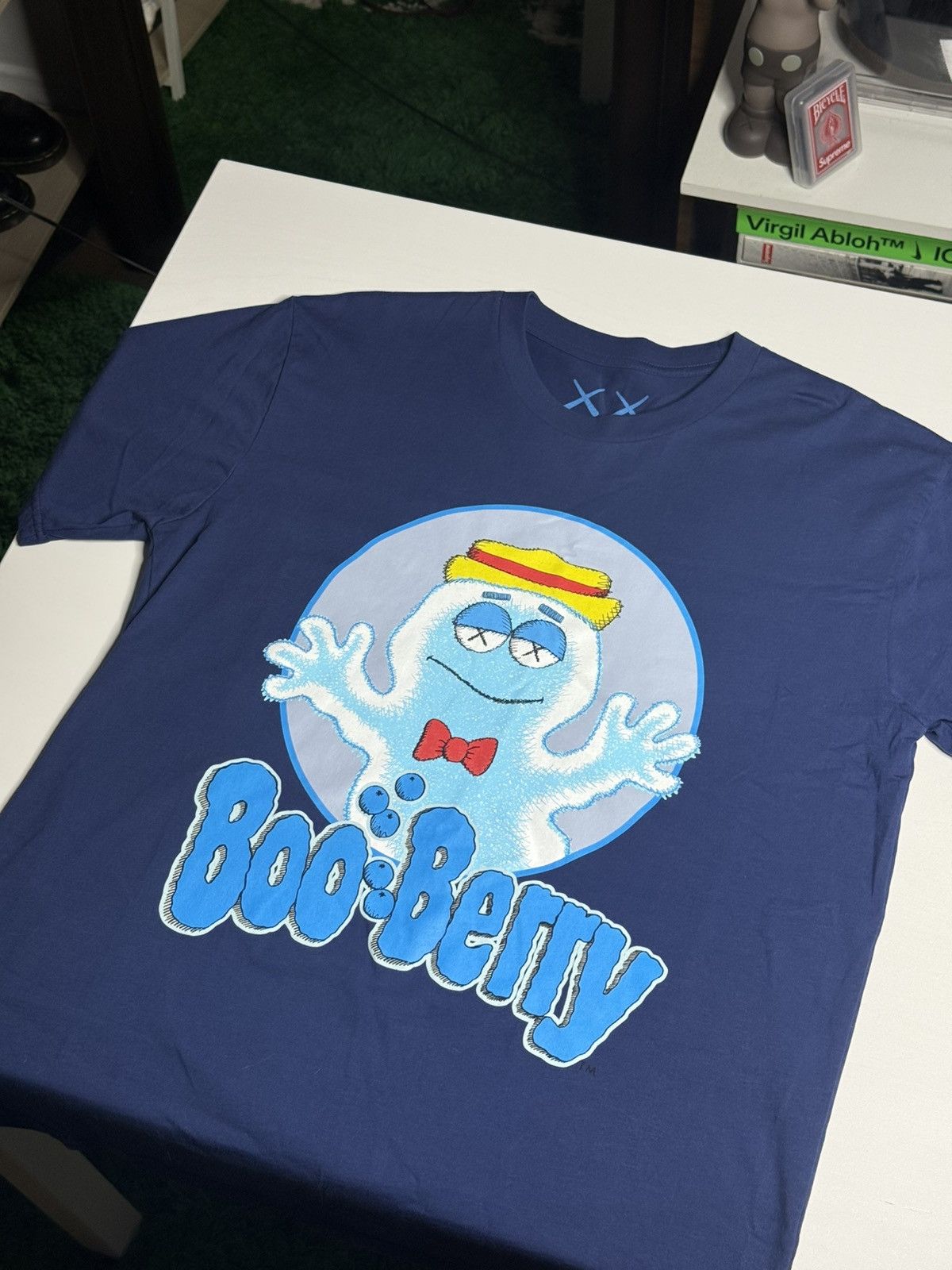Kaws Boo Berry Shirt | Grailed