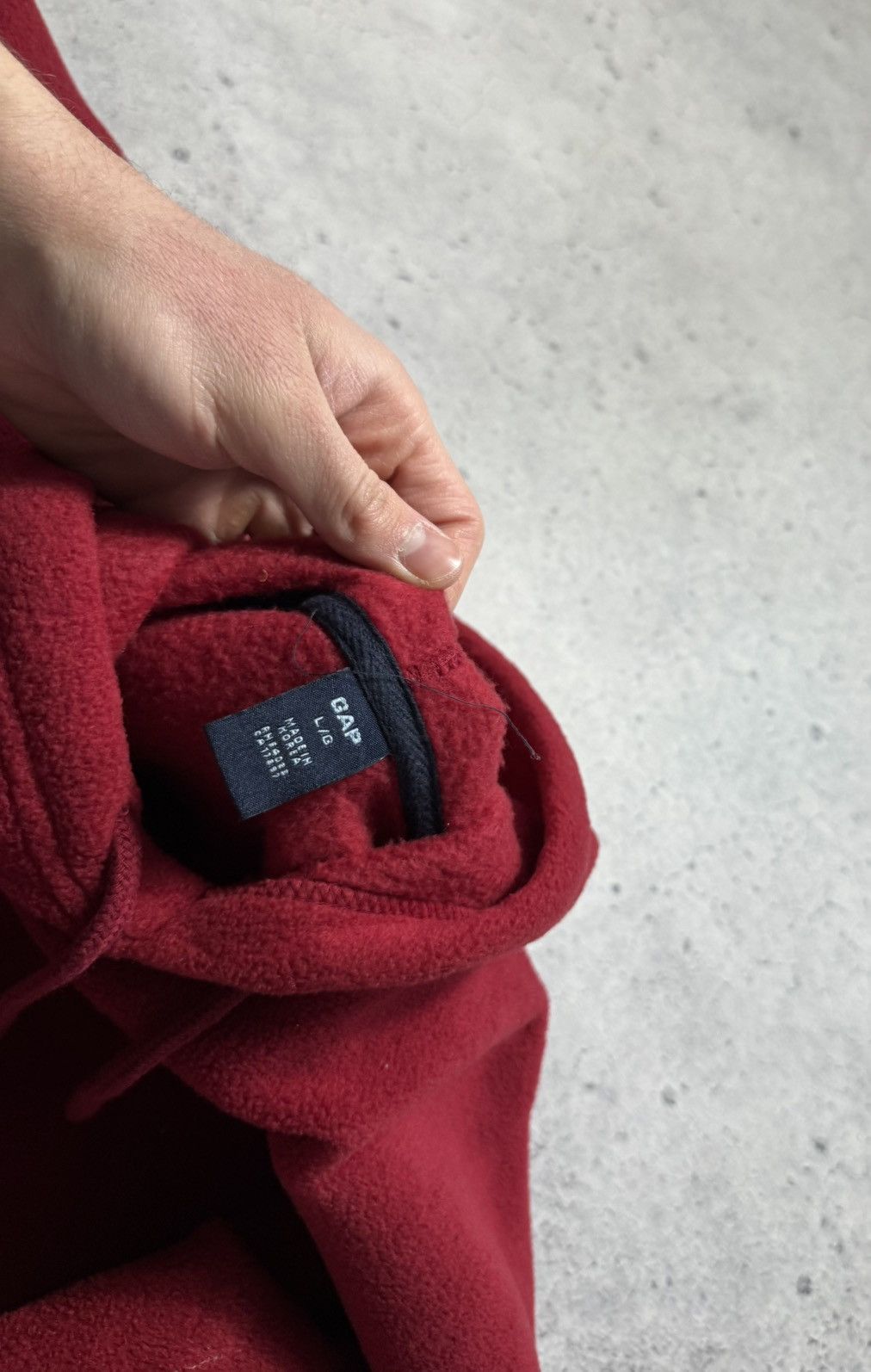 Gap × Vintage Gap Vintage Fleece Teddy Hoodie Big Logo Size US L / EU 52-54 / 3 - 8 Thumbnail