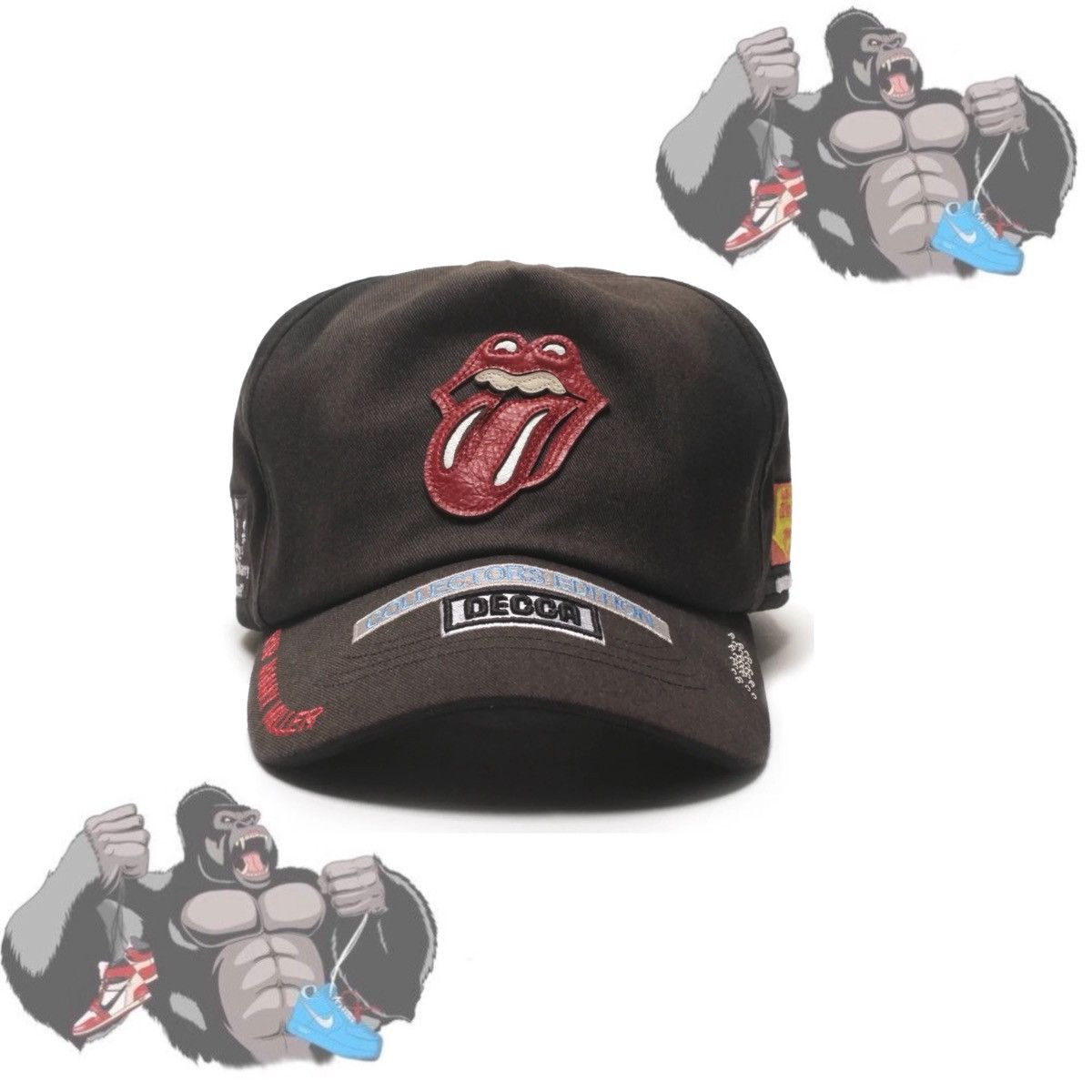 Paly Hollywood x Rolling Stones Logo Hat