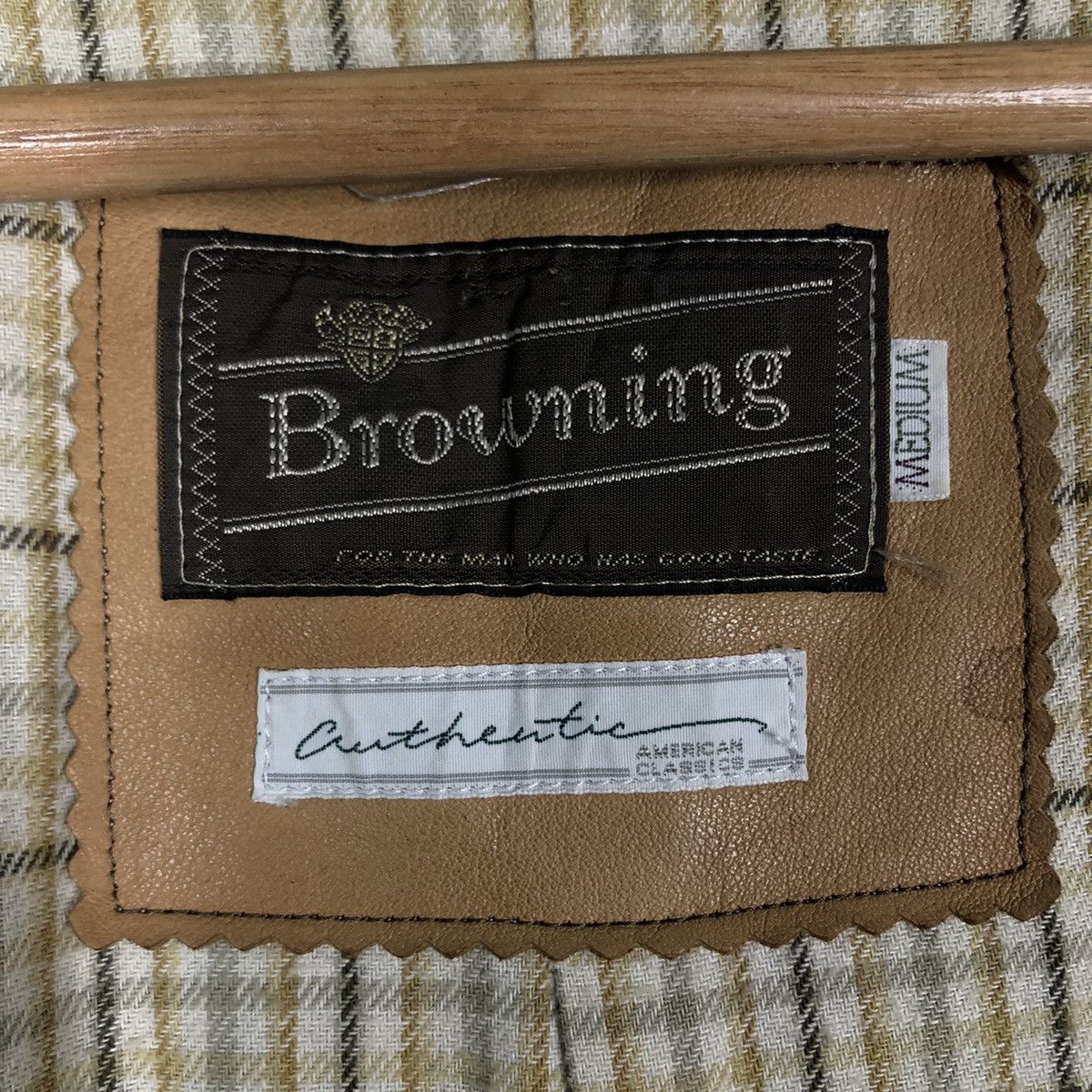 Japanese Brand 🔥Vintage Chore Long Jacket Biker Browning Blanket Tartan Size US M / EU 48-50 / 2 - 18 Thumbnail