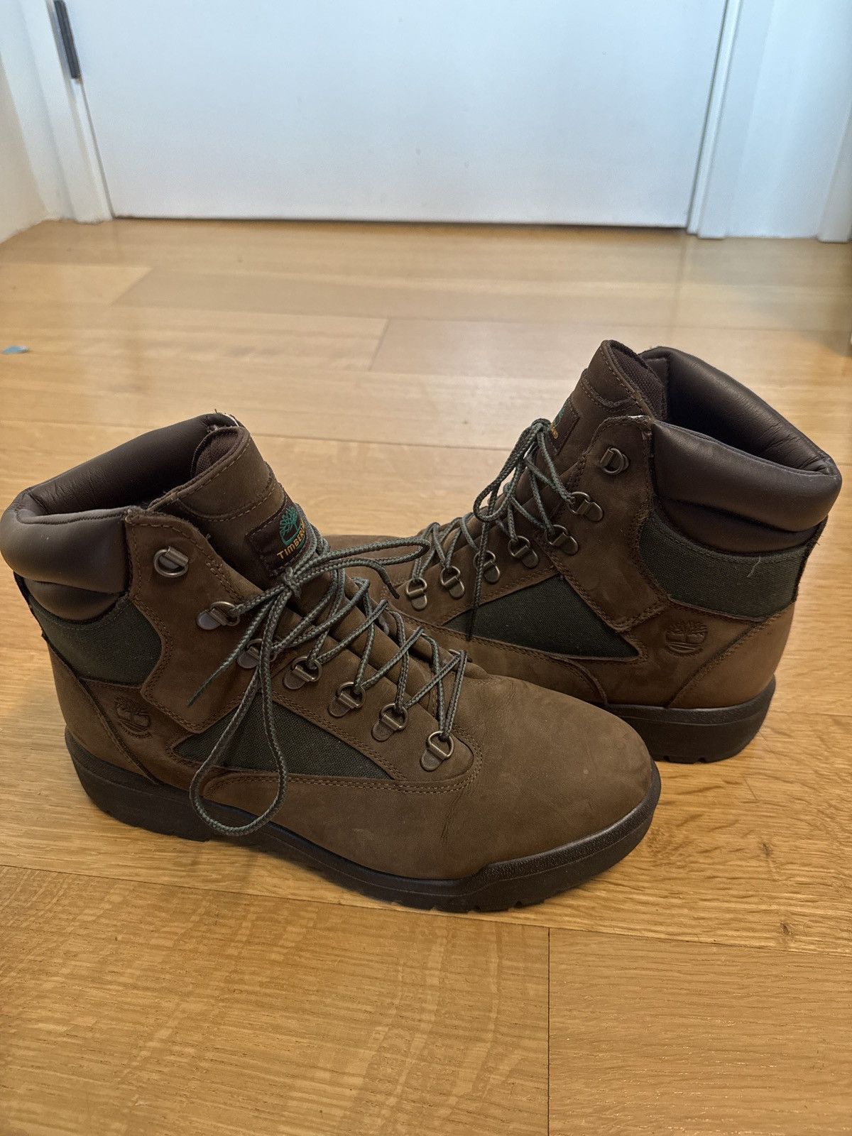 Timberland Timberland 6” Field Boot “Beef and Broccoli” Size US 11 / EU 44 - 1 Thumbnail